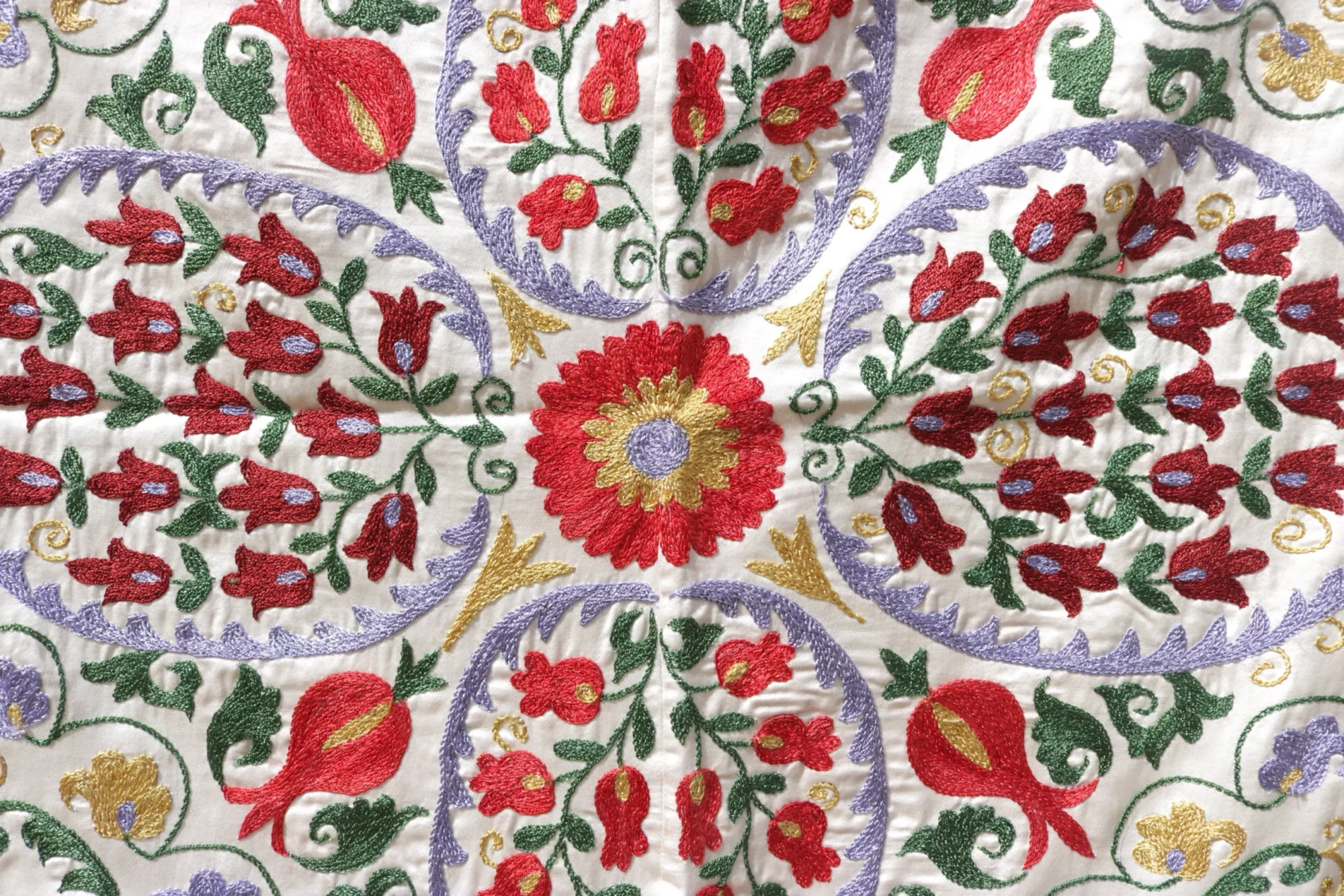 il_fullxfull.5865437728_4e1p Silk Suzani Clasic Uzbek embroidery,Suzani Fabric Suzani Wall Hanging, Bedspread, Bed cover, Wall hanging, Wall Decor fabric, Tablecloth