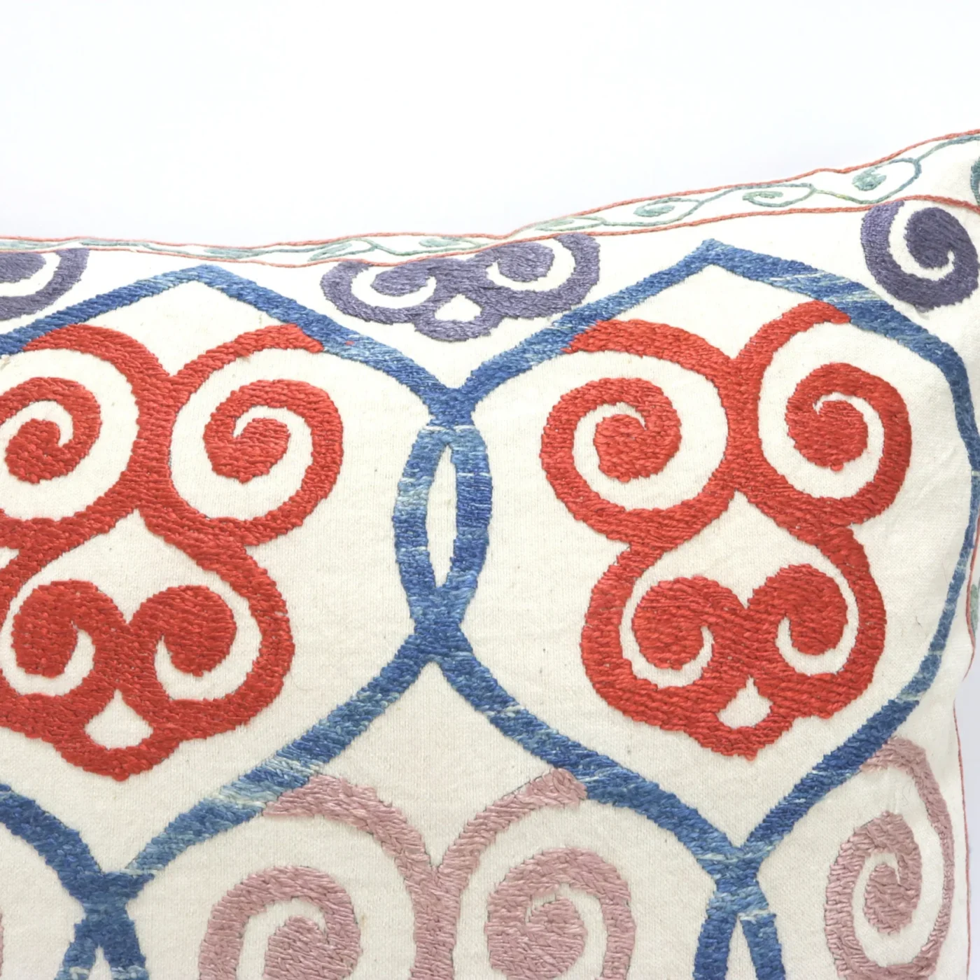 Suzani Pillow Uzbek hand embroidery Suzani Throw Pillow, Suzani Cushion Cover Suzani Pillow Cover Hand Embroidery Pillow Best Sale