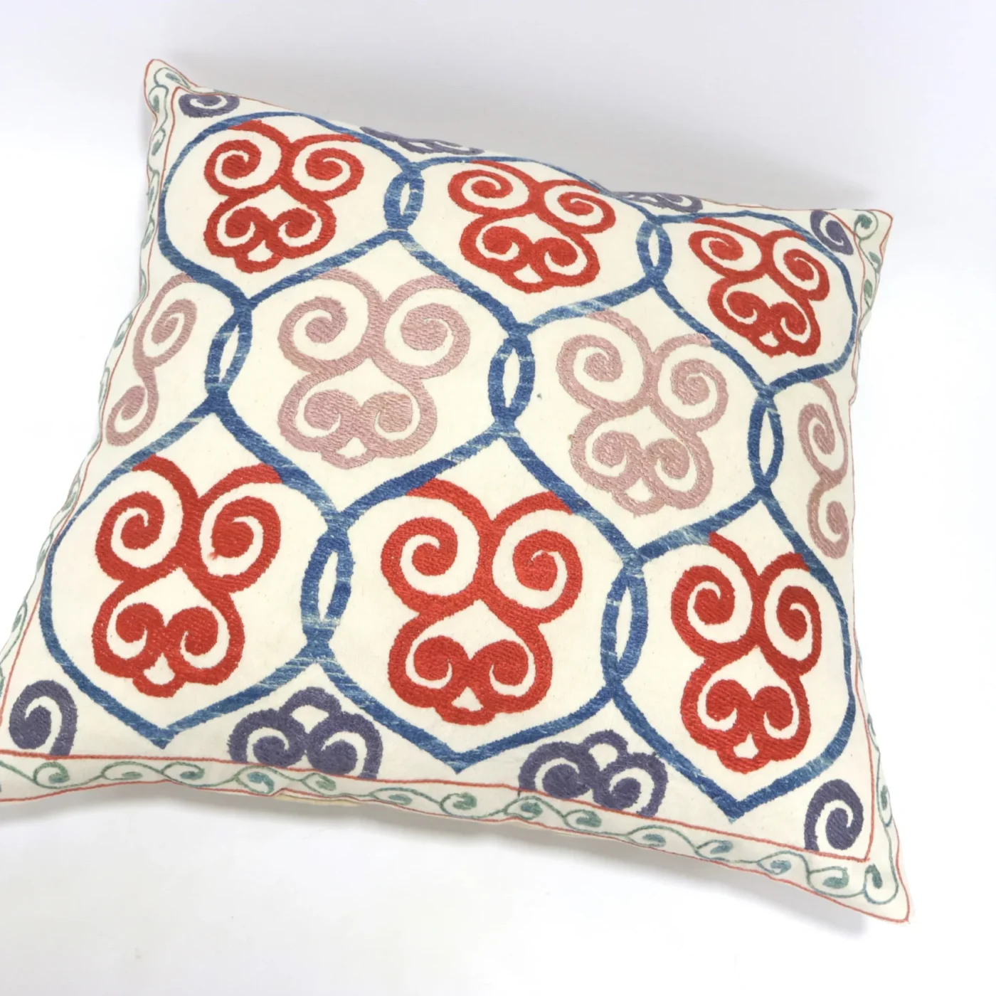 Suzani Pillow Uzbek hand embroidery Suzani Throw Pillow, Suzani Cushion Cover Suzani Pillow Cover Hand Embroidery Pillow Best Sale