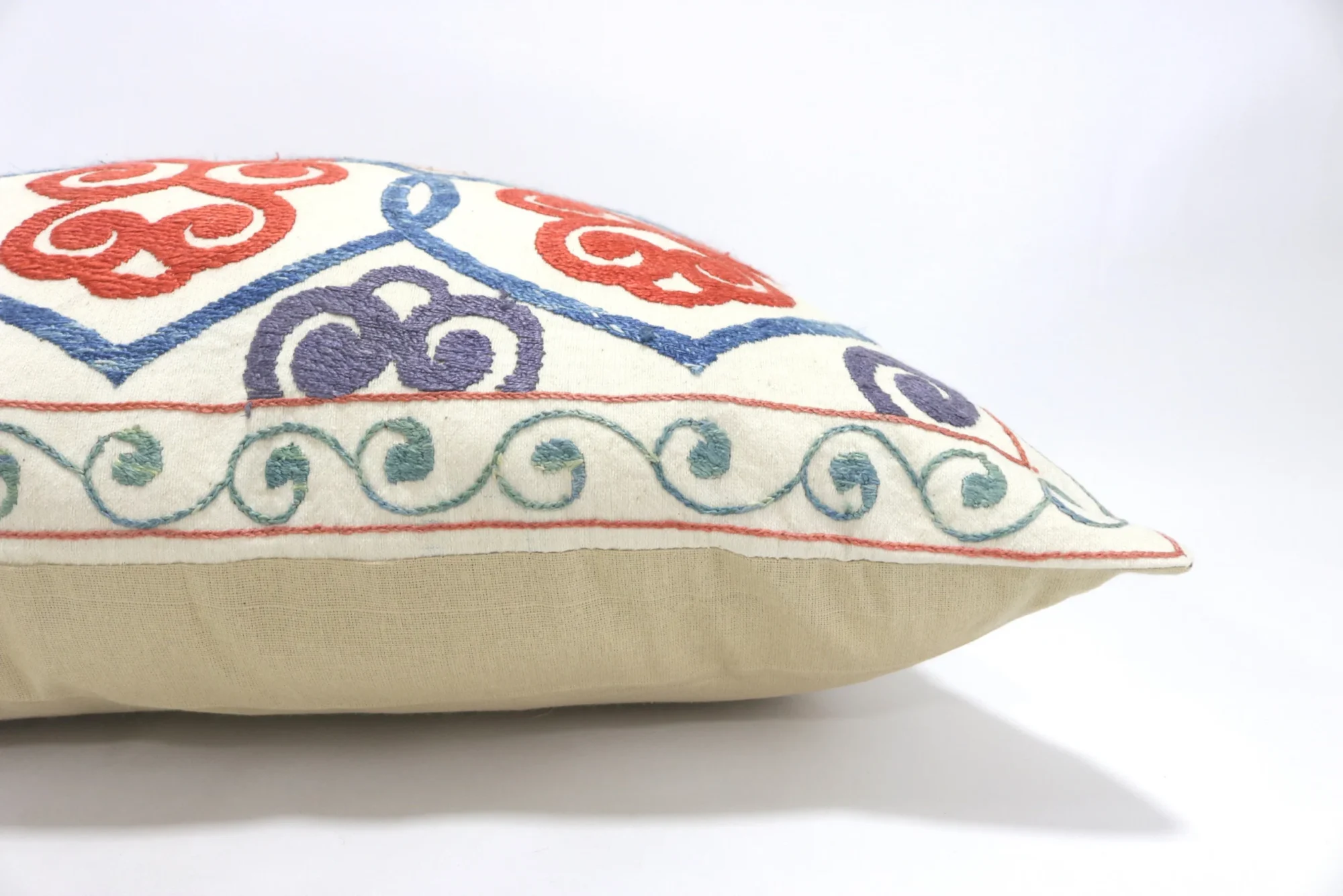 Suzani Pillow Uzbek hand embroidery Suzani Throw Pillow, Suzani Cushion Cover Suzani Pillow Cover Hand Embroidery Pillow Best Sale