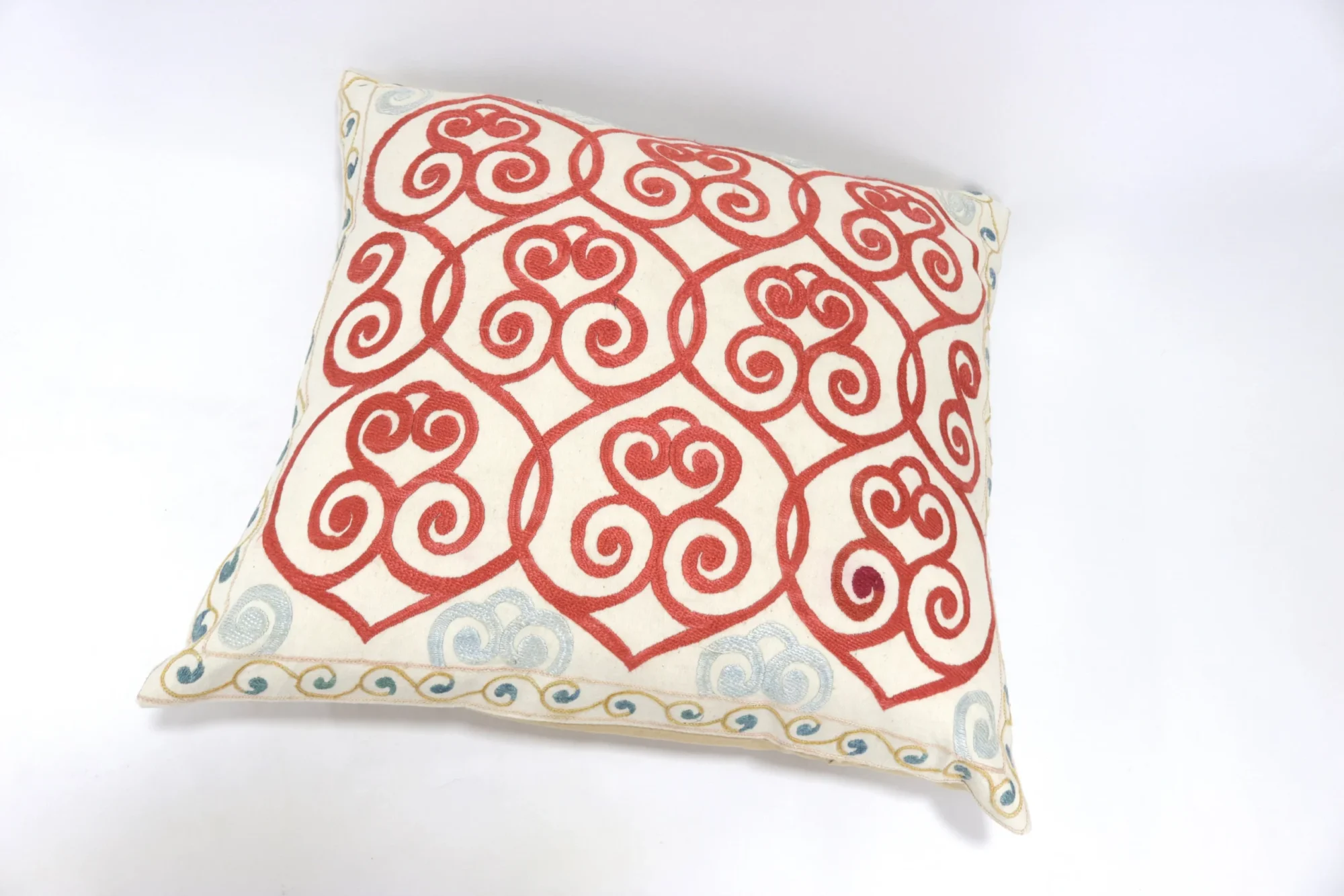 Suzani Pillow Uzbek hand embroidery Suzani Throw Pillow, Suzani Cushion Cover Suzani Pillow Cover Hand Embroidery Pillow Best Sale
