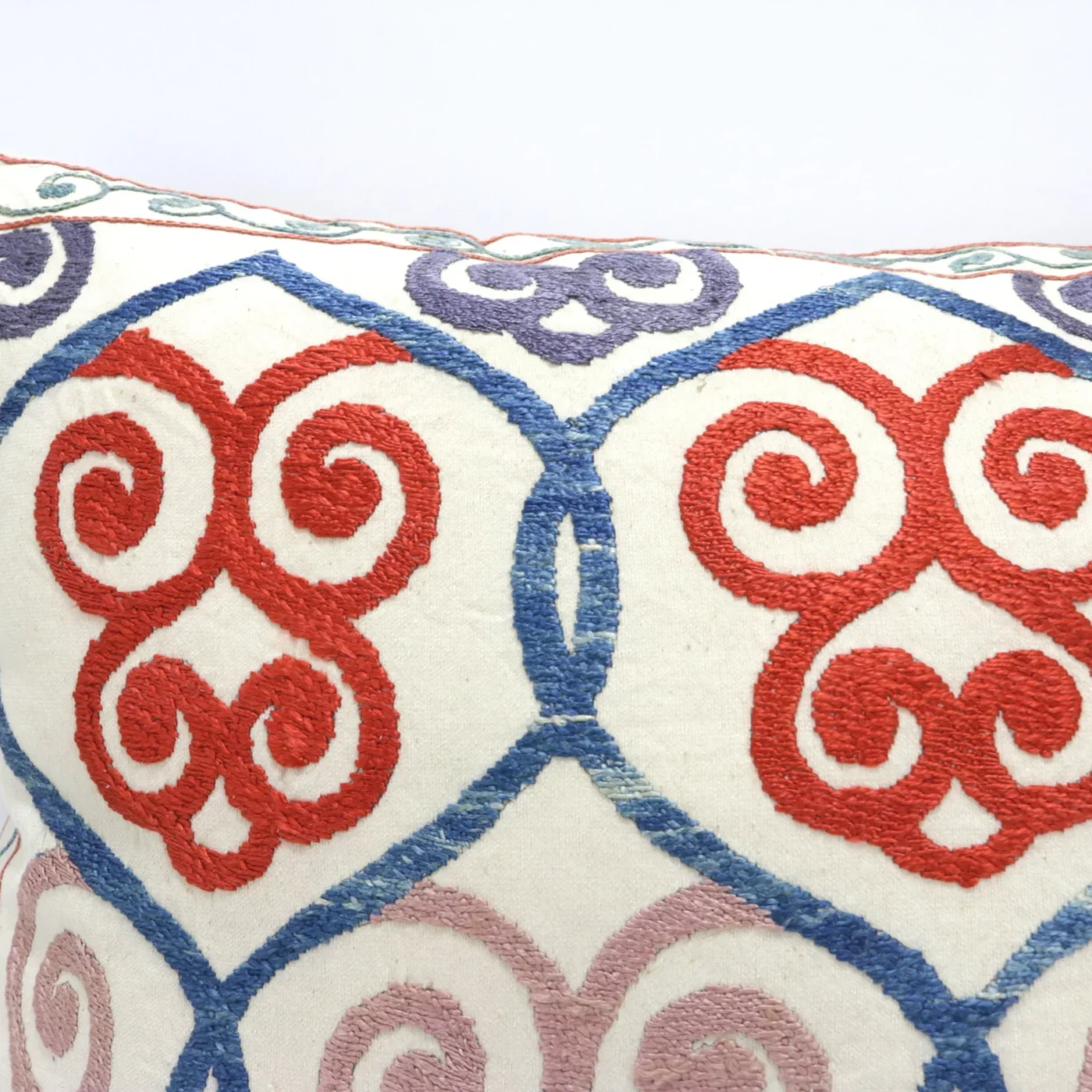 Suzani Pillow Uzbek hand embroidery Suzani Throw Pillow, Suzani Cushion Cover Suzani Pillow Cover Hand Embroidery Pillow Best Sale
