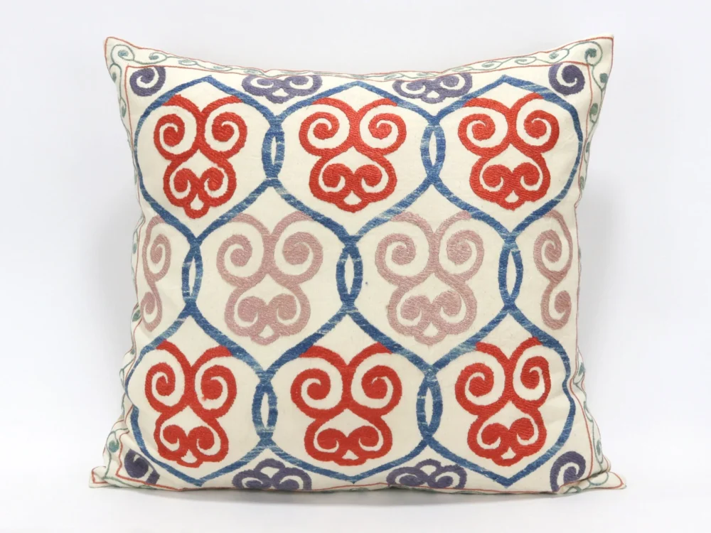 il_fullxfull.6071608345_mevu Suzani Pillow Uzbek hand embroidery Suzani Throw Pillow, Suzani Cushion Cover Suzani Pillow Cover Hand Embroidery Pillow Best Sale