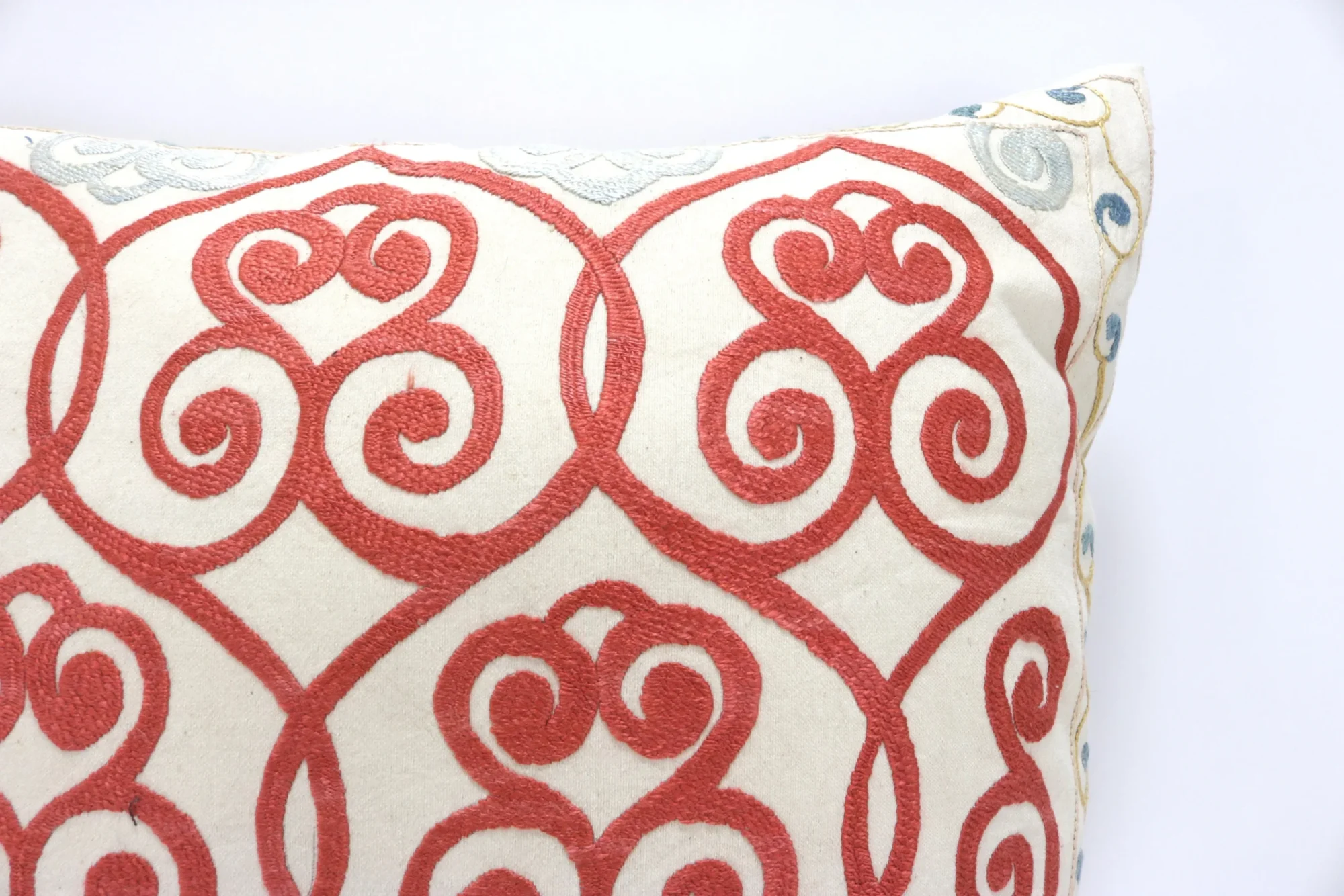 Suzani Pillow Uzbek hand embroidery Suzani Throw Pillow, Suzani Cushion Cover Suzani Pillow Cover Hand Embroidery Pillow Best Sale