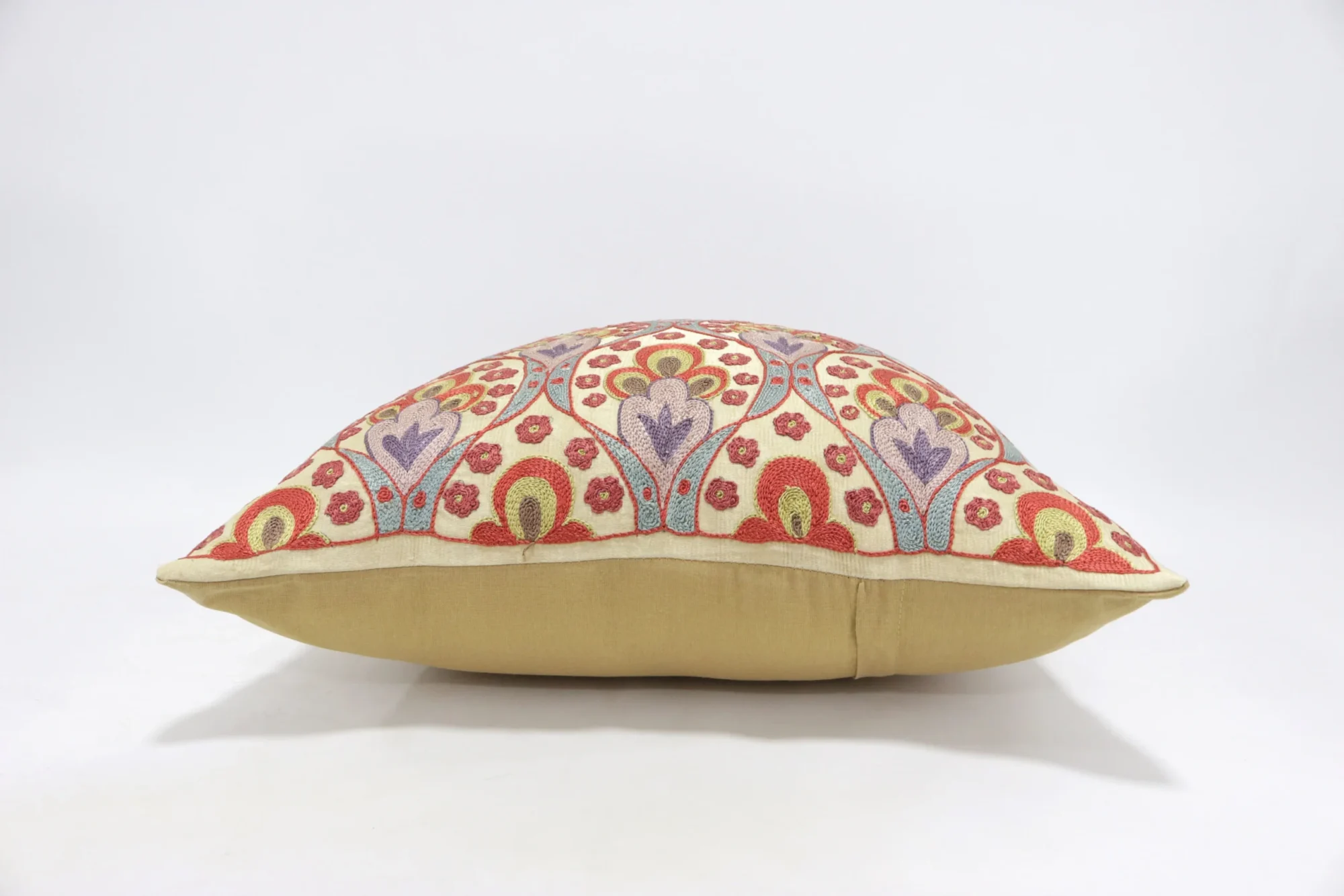 Suzani Pillow Uzbek Embroidery, Suzani Throw Pillow, Suzani Cushion Cover, Suzani Pillow Cover, Hand Embroidery Decorative Pillow-Pillowcase