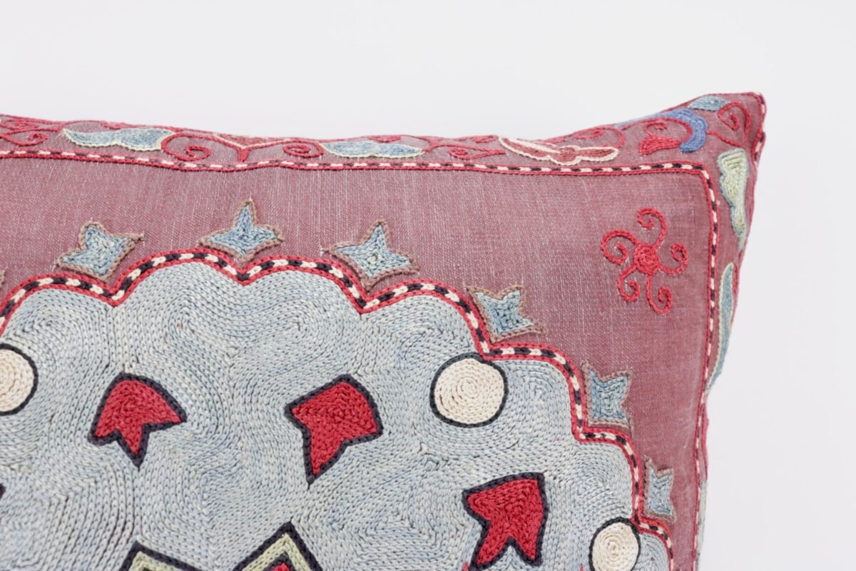 Suzani Pillow Uzbek Embroidery,Suzani 16 x 16 Throw Pillow, Suzani Cushion Cover,Suzani Pillow Cover,Hand Embroidery Suzani Pillow,Best Sale