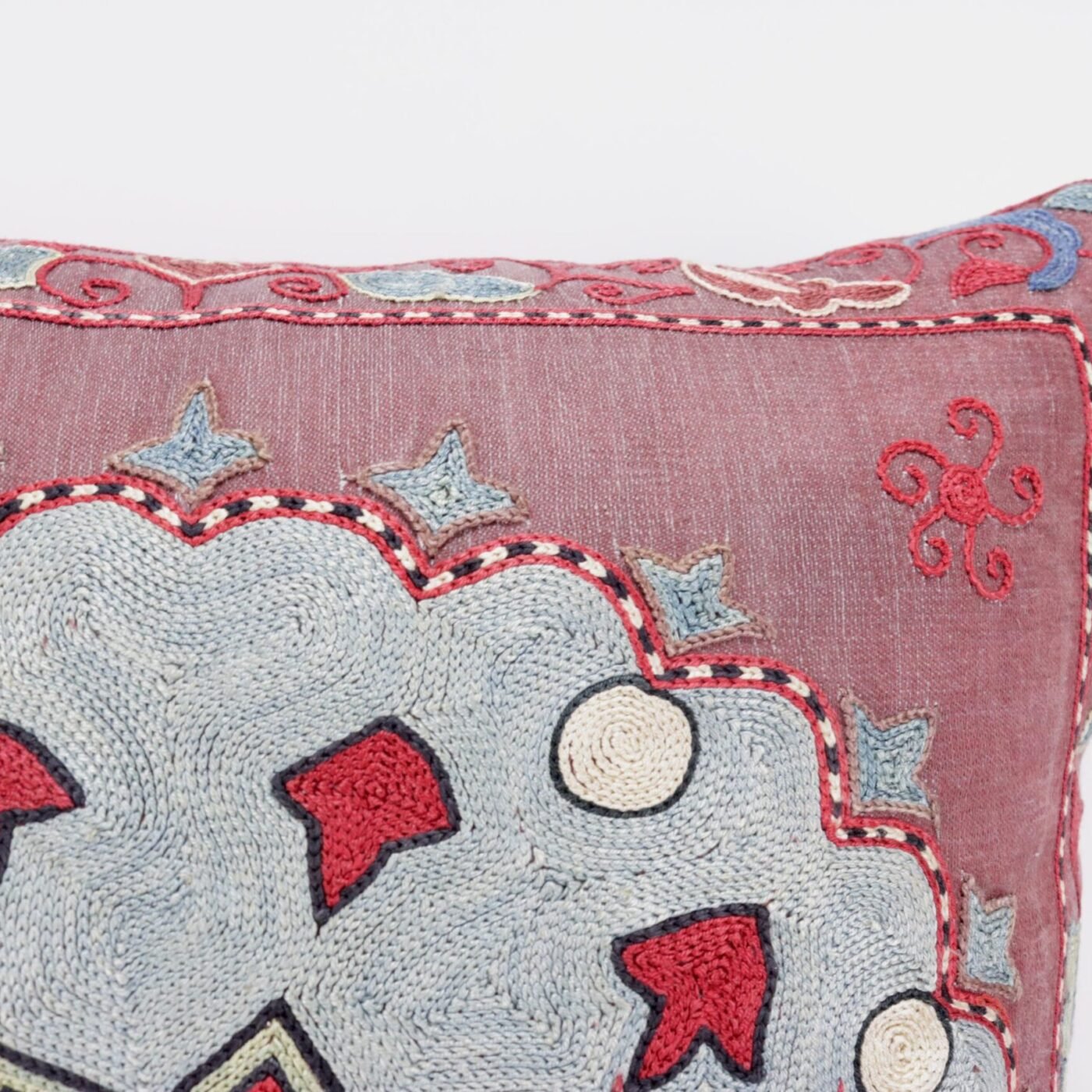 Suzani Pillow Uzbek Embroidery,Suzani 16 x 16 Throw Pillow, Suzani Cushion Cover,Suzani Pillow Cover,Hand Embroidery Suzani Pillow,Best Sale