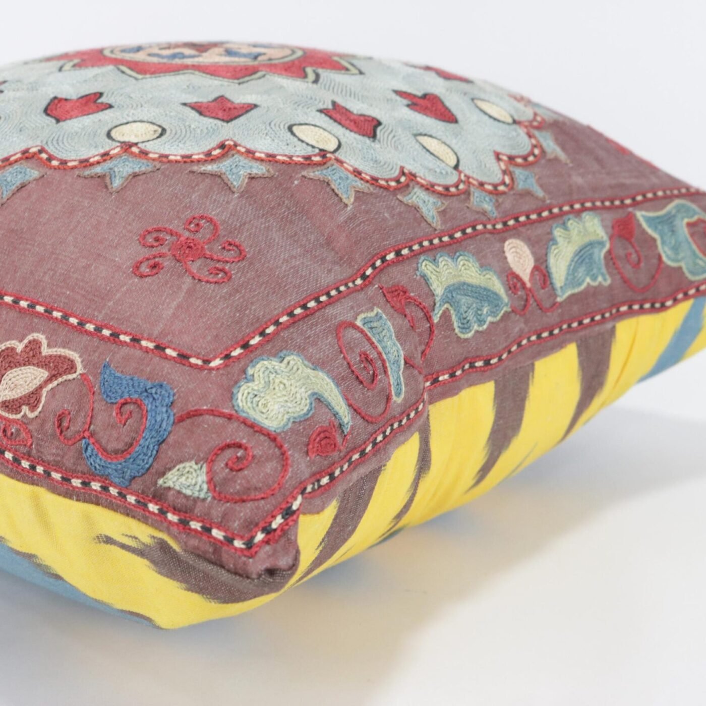 Suzani Pillow Uzbek Embroidery,Suzani 16 x 16 Throw Pillow, Suzani Cushion Cover,Suzani Pillow Cover,Hand Embroidery Suzani Pillow,Best Sale