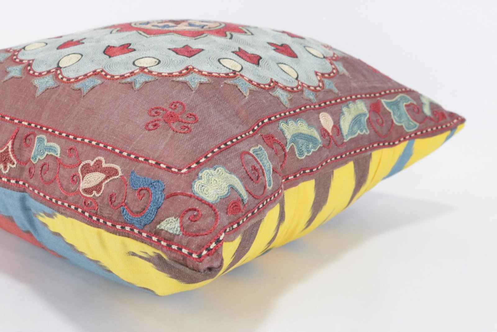 Suzani Pillow Uzbek Embroidery,Suzani 16 x 16 Throw Pillow, Suzani Cushion Cover,Suzani Pillow Cover,Hand Embroidery Suzani Pillow,Best Sale