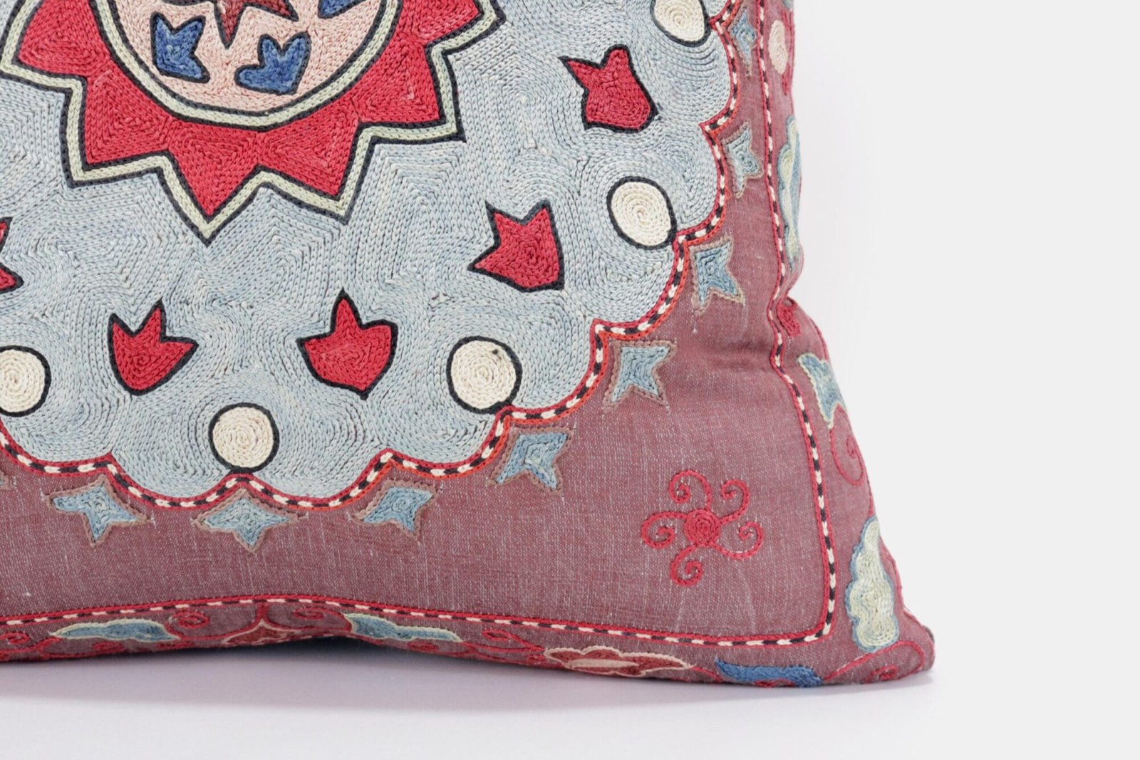 Suzani Pillow Uzbek Embroidery,Suzani 16 x 16 Throw Pillow, Suzani Cushion Cover,Suzani Pillow Cover,Hand Embroidery Suzani Pillow,Best Sale