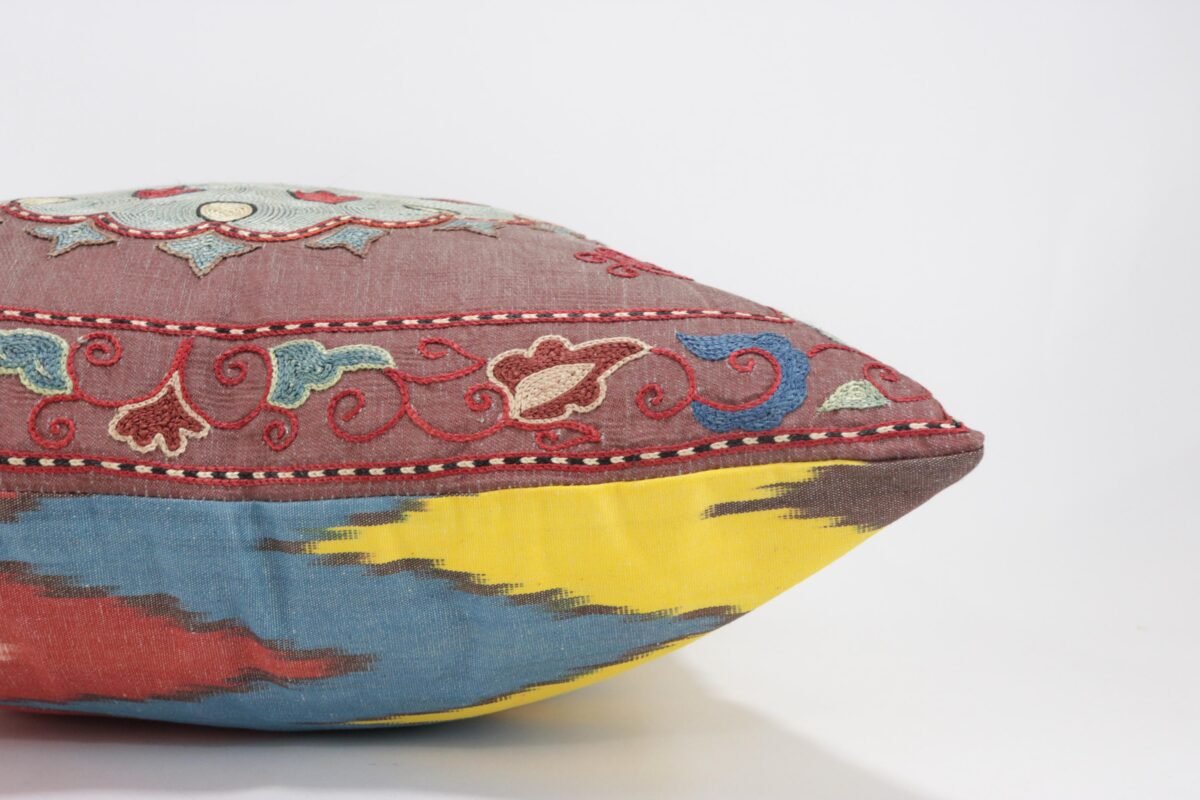 Suzani Pillow Uzbek Embroidery,Suzani 16 x 16 Throw Pillow, Suzani Cushion Cover,Suzani Pillow Cover,Hand Embroidery Suzani Pillow,Best Sale
