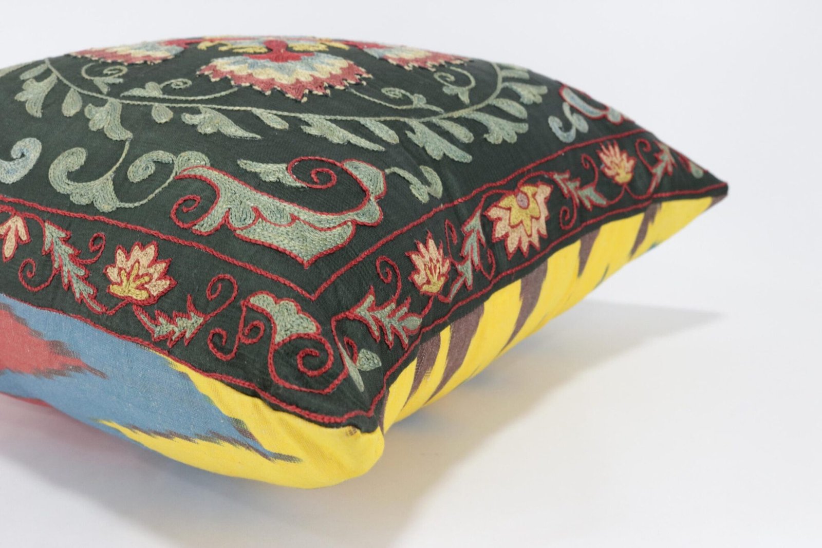 Suzani Pillow Uzbek Embroidery,Suzani 16 x 16 Throw Pillow, Suzani Cushion Cover,Suzani Pillow Cover,Hand Embroidery Suzani Pillow,Best Sale