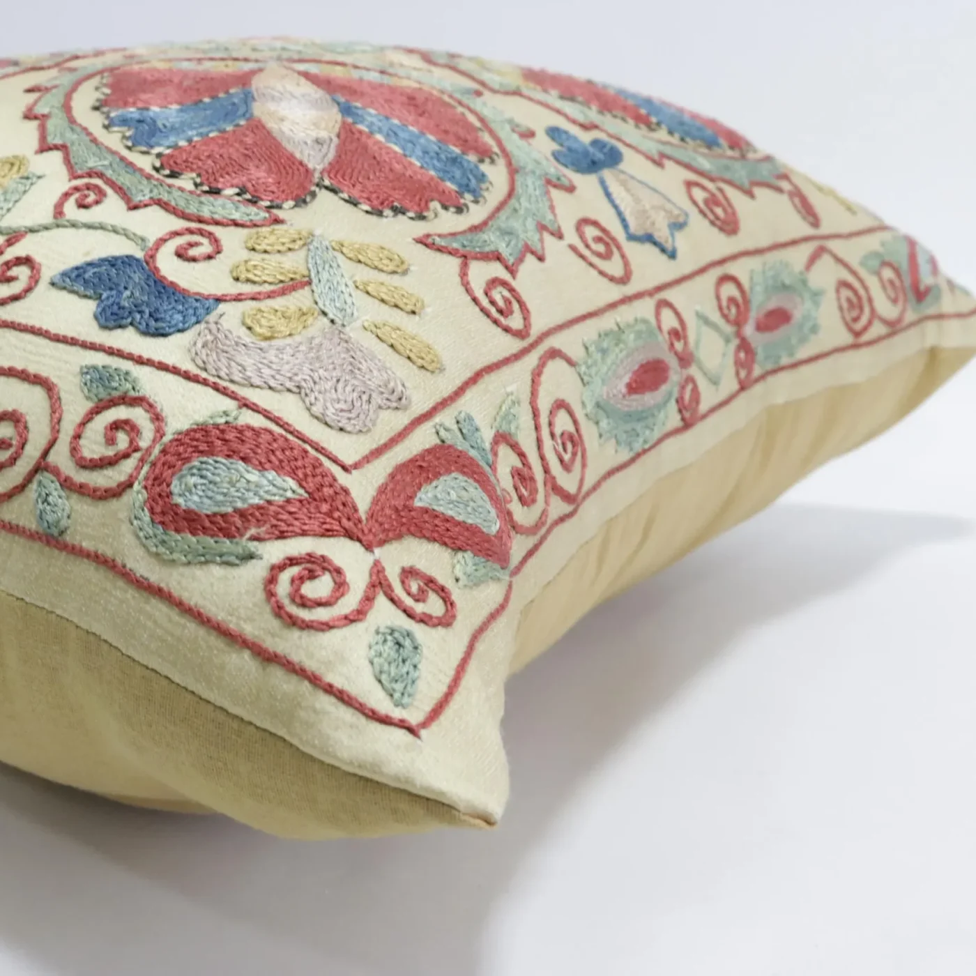 Suzani Pillow Uzbek Embroidery,Suzani 16 x 16 Throw Pillow, Suzani Cushion Cover,Suzani Pillow Cover,Hand Embroidery Suzani Pillow,Best Sale