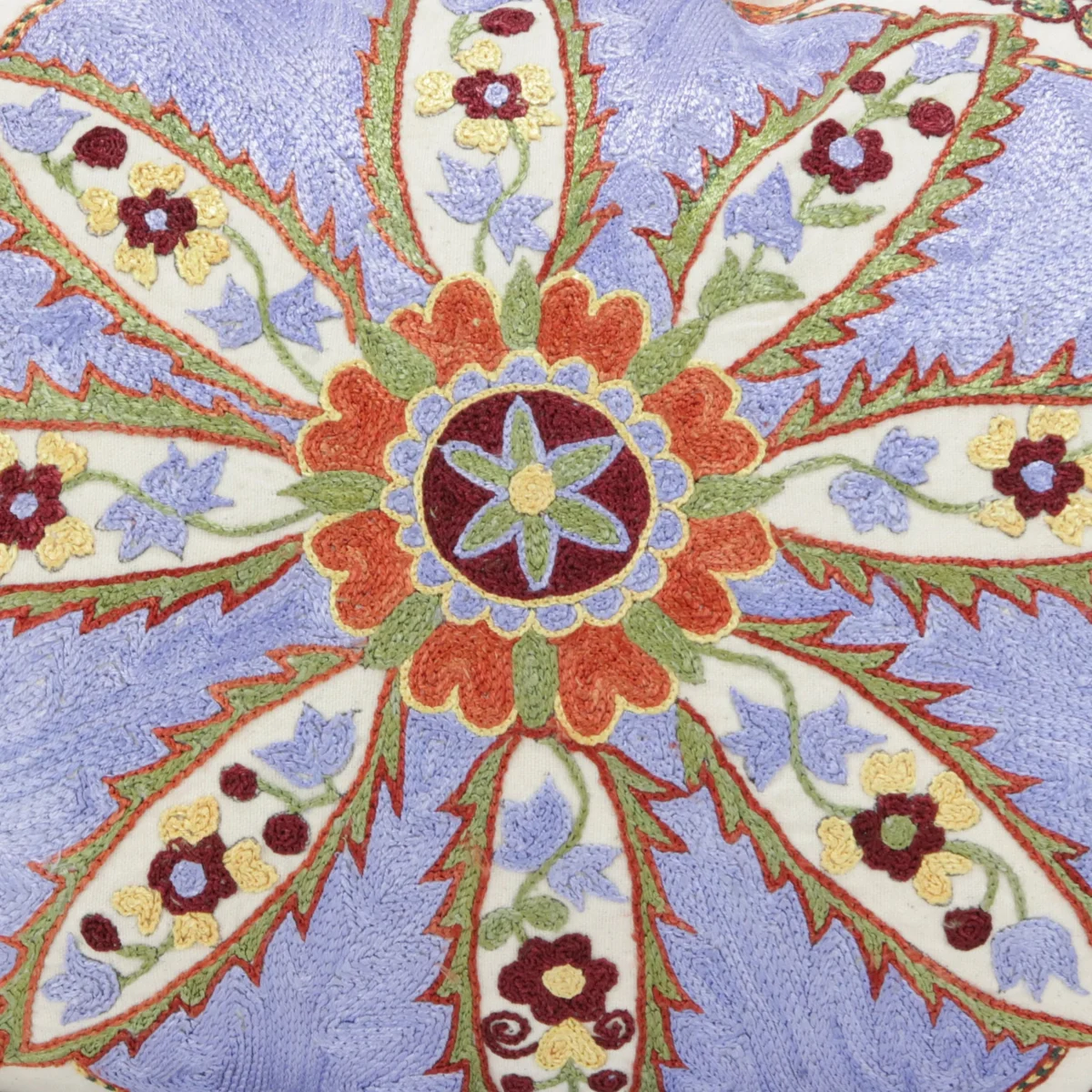 Lumbar Suzani Boho Pillow Uzbek Silk Embroidery, Suzani Throw Pillow, Suzani Cushion Cover, Suzani Pillow Cover,Decorotive pillow, Best Sale