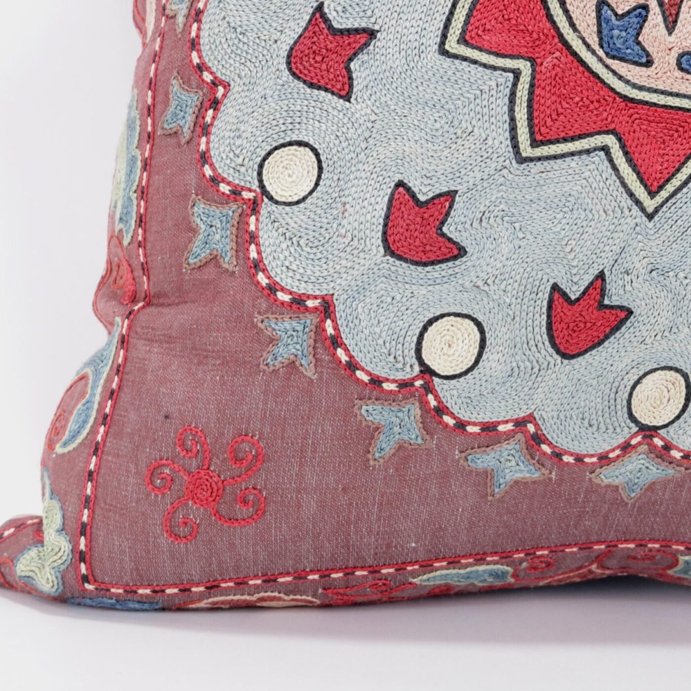 Suzani Pillow Uzbek Embroidery,Suzani 16 x 16 Throw Pillow, Suzani Cushion Cover,Suzani Pillow Cover,Hand Embroidery Suzani Pillow,Best Sale