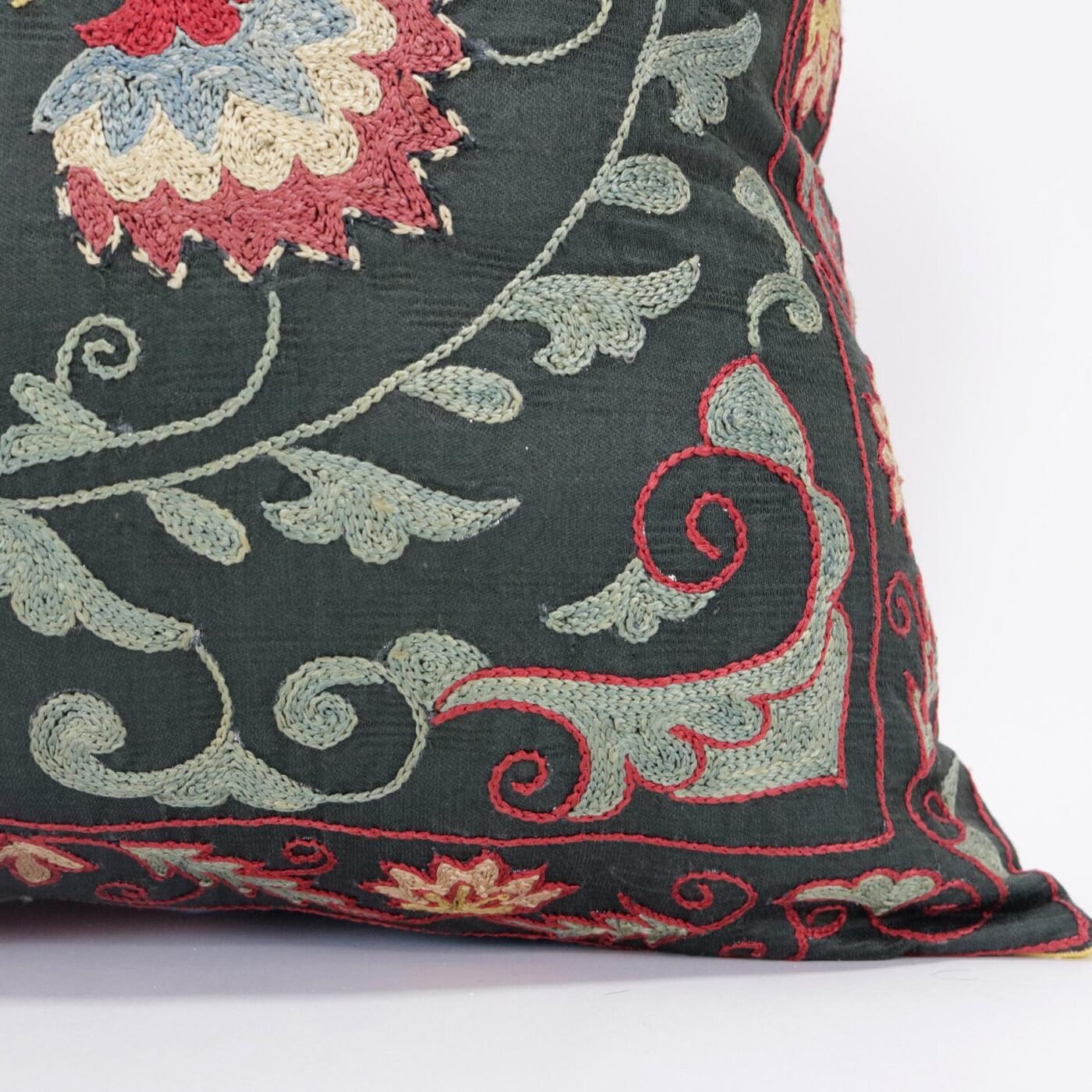 Suzani Pillow Uzbek Embroidery,Suzani 16 x 16 Throw Pillow, Suzani Cushion Cover,Suzani Pillow Cover,Hand Embroidery Suzani Pillow,Best Sale
