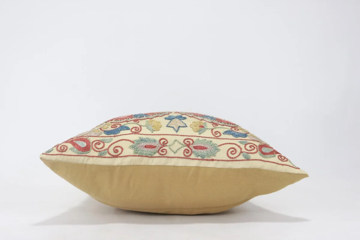 Suzani Pillow Uzbek Embroidery,Suzani 16 x 16 Throw Pillow, Suzani Cushion Cover,Suzani Pillow Cover,Hand Embroidery Suzani Pillow,Best Sale