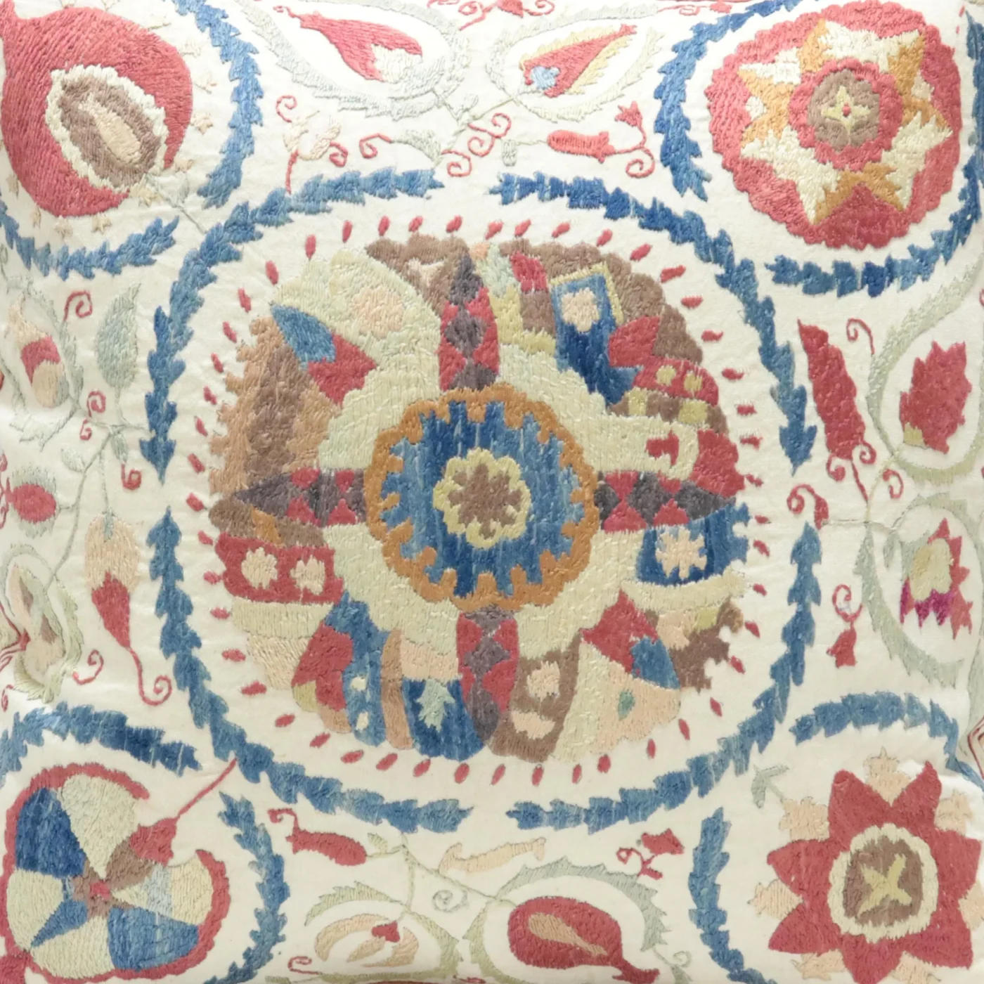 Suzani Pillow Uzbek hand embroidery Suzani Throw Pillow, Suzani Cushion Cover Suzani Pillow Cover Hand Embroidery Pillow Best Sale