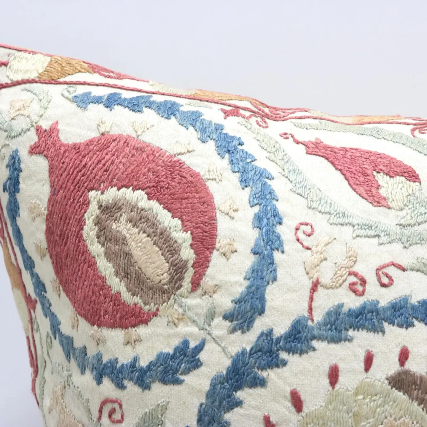 Suzani Pillow Uzbek hand embroidery Suzani Throw Pillow, Suzani Cushion Cover Suzani Pillow Cover Hand Embroidery Pillow Best Sale