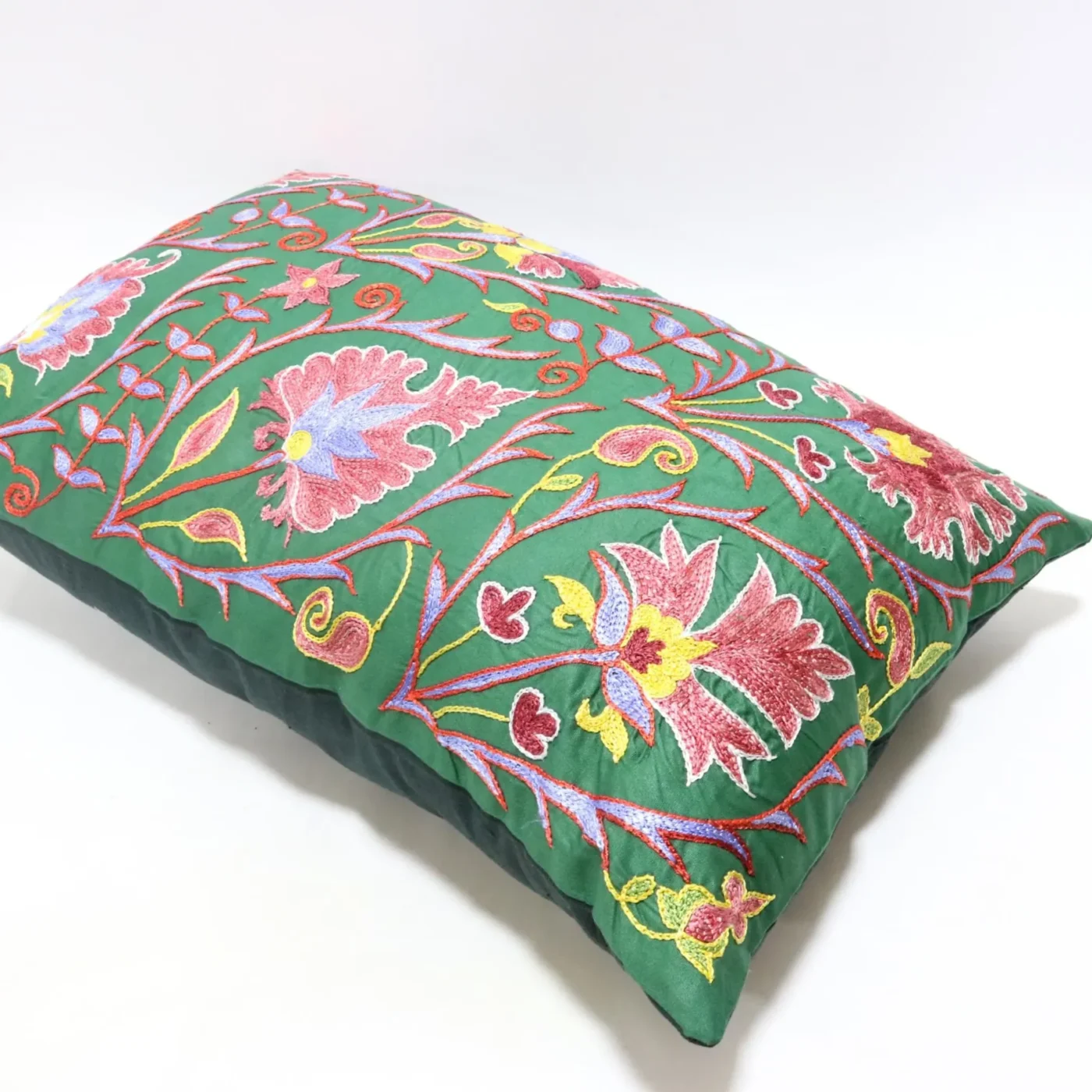Suzani Pillow Uzbek Embroidery,Suzani Throw Pillow, Suzani Cushion Cover,Suzani Pillow Cover,Hand Embroidery Suzani Pillow,Best Sale