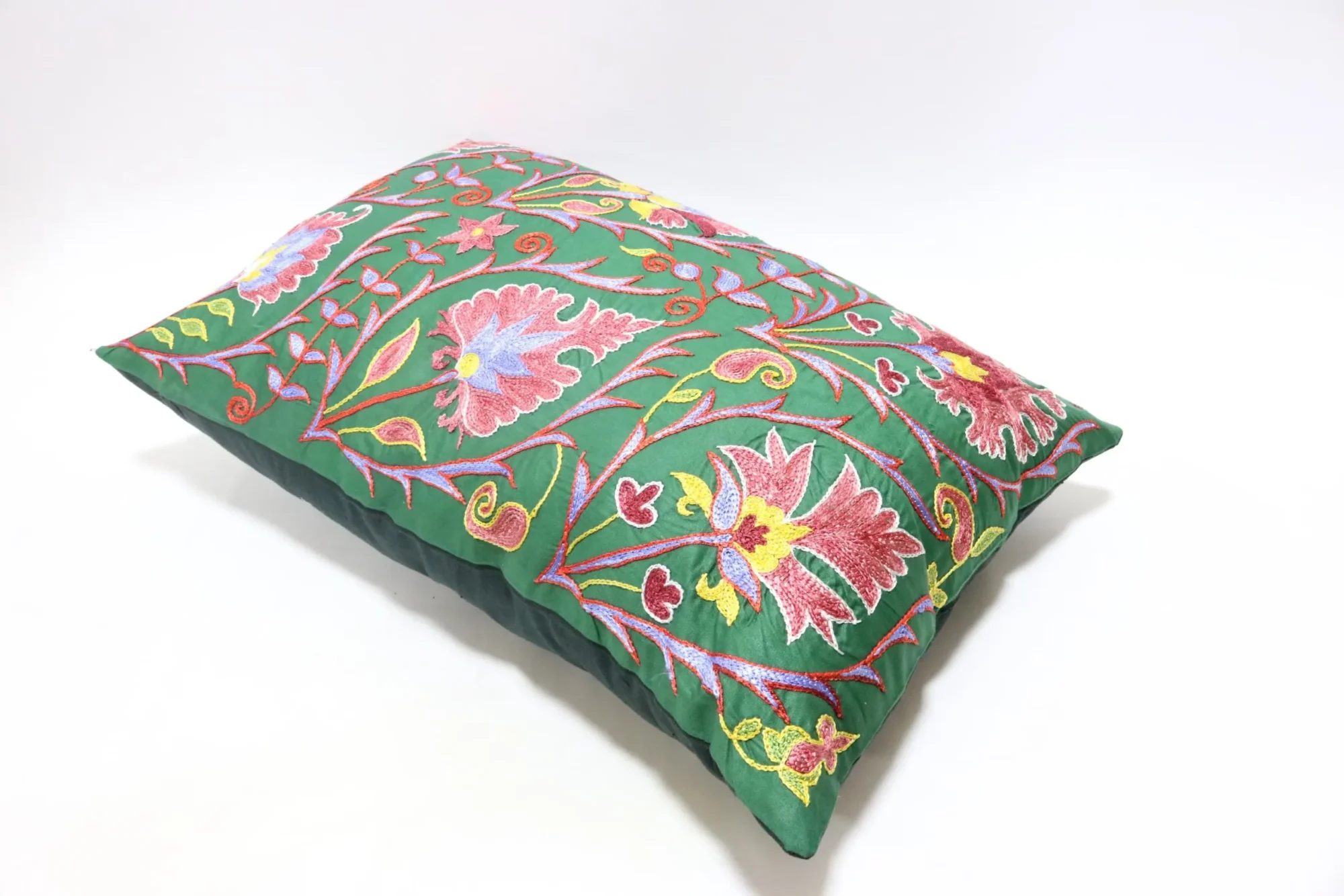 Suzani Pillow Uzbek Embroidery,Suzani Throw Pillow, Suzani Cushion Cover,Suzani Pillow Cover,Hand Embroidery Suzani Pillow,Best Sale