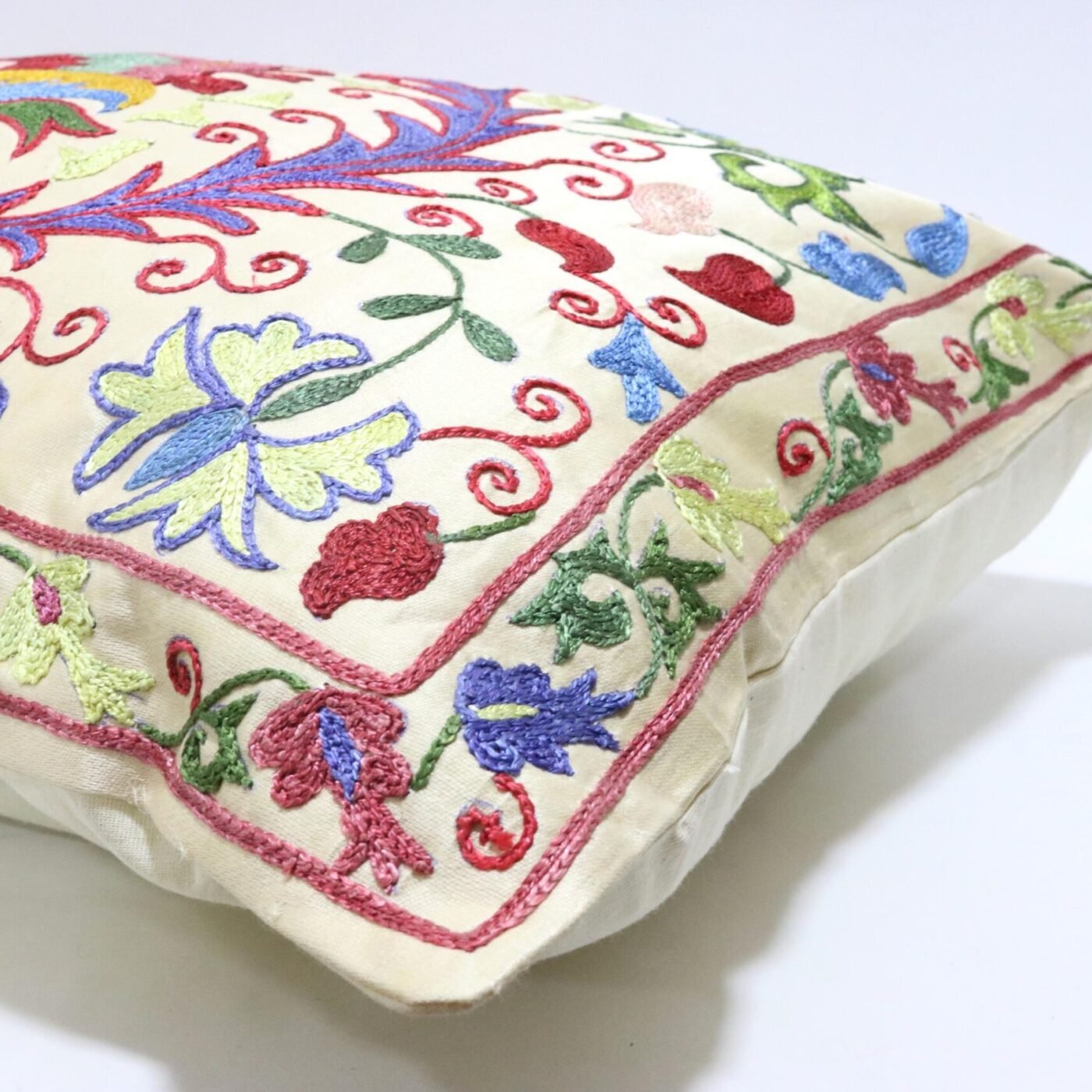 Suzani Pillow Uzbek Embroidery,Suzani Throw Pillow, Suzani Cushion Cover,Suzani Pillow Cover,Hand Embroidery Suzani Pillow,Best Sale