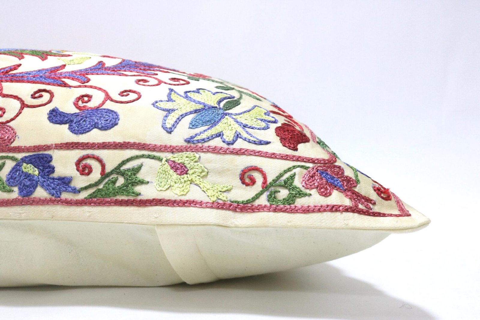 Suzani Pillow Uzbek Embroidery,Suzani Throw Pillow, Suzani Cushion Cover,Suzani Pillow Cover,Hand Embroidery Suzani Pillow,Best Sale