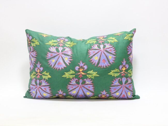 Suzani Pillow Uzbek Embroidery,Suzani Throw Pillow, Suzani Cushion Cover,Suzani Pillow Cover,Hand Embroidery Suzani Pillow,Best Sale