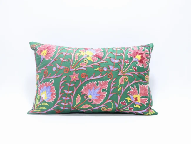 Suzani Pillow Uzbek Embroidery,Suzani Throw Pillow, Suzani Cushion Cover,Suzani Pillow Cover,Hand Embroidery Suzani Pillow,Best Sale