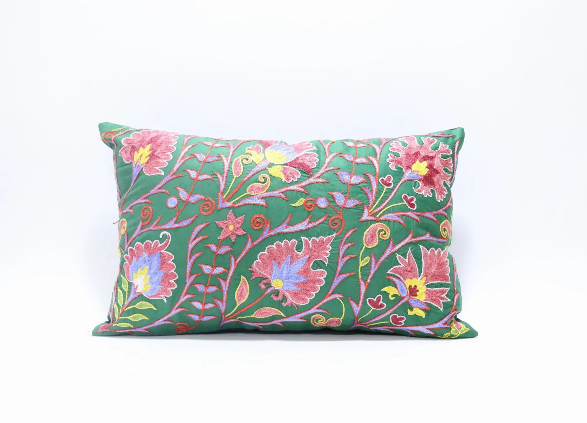 Suzani Pillow Uzbek Embroidery,Suzani Throw Pillow, Suzani Cushion Cover,Suzani Pillow Cover,Hand Embroidery Suzani Pillow,Best Sale