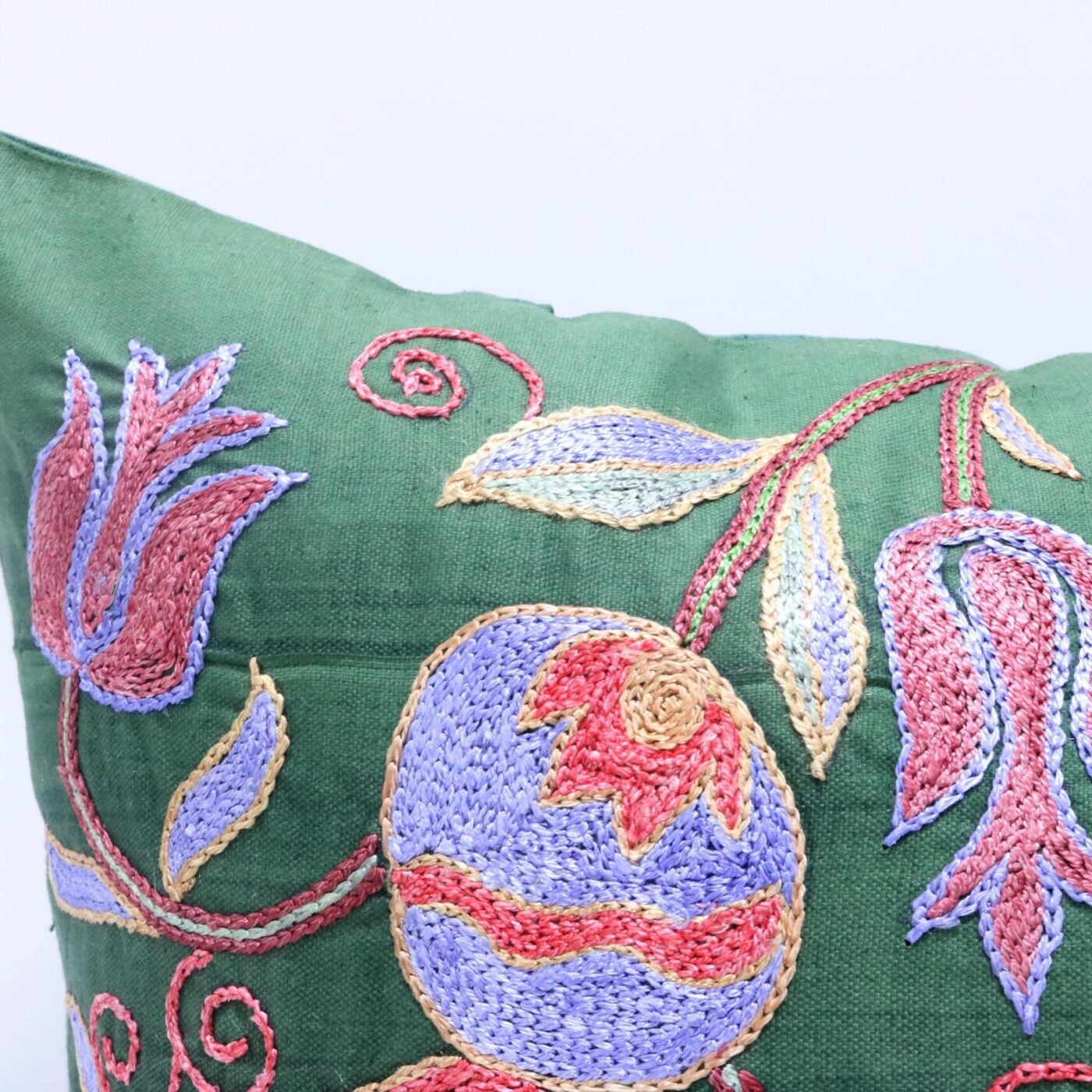 Suzani Pillow Uzbek Embroidery,Suzani Throw Pillow, Suzani Cushion Cover,Suzani Pillow Cover,Hand Embroidery Suzani Pillow,Best Sale