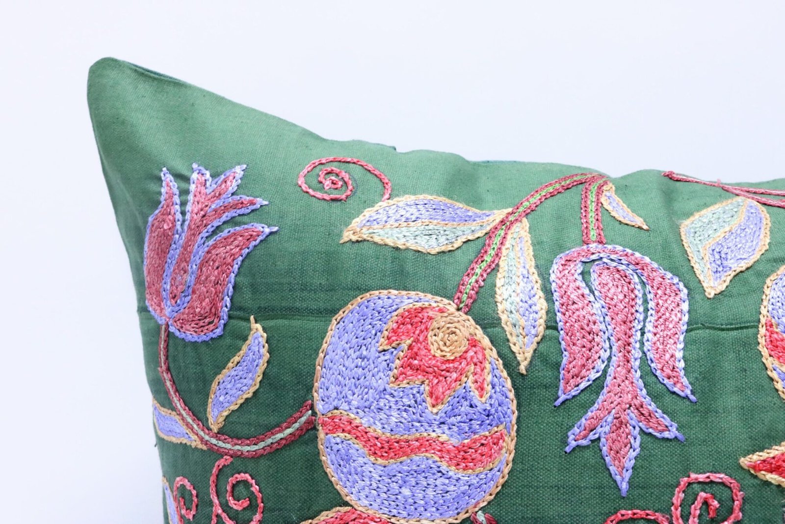 Suzani Pillow Uzbek Embroidery,Suzani Throw Pillow, Suzani Cushion Cover,Suzani Pillow Cover,Hand Embroidery Suzani Pillow,Best Sale
