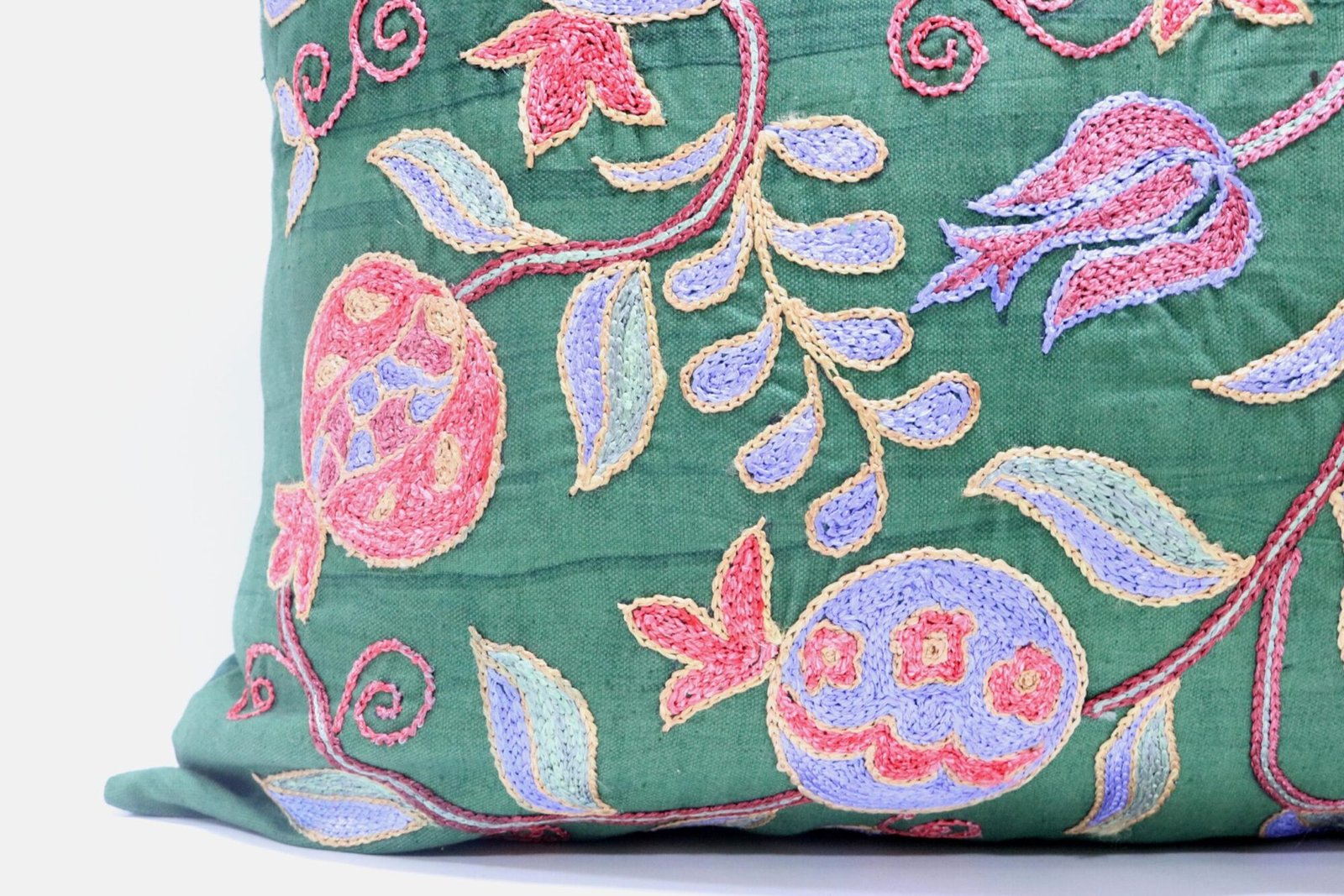 Suzani Pillow Uzbek Embroidery,Suzani Throw Pillow, Suzani Cushion Cover,Suzani Pillow Cover,Hand Embroidery Suzani Pillow,Best Sale