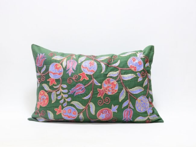 Suzani Pillow Uzbek Embroidery,Suzani Throw Pillow, Suzani Cushion Cover,Suzani Pillow Cover,Hand Embroidery Suzani Pillow,Best Sale