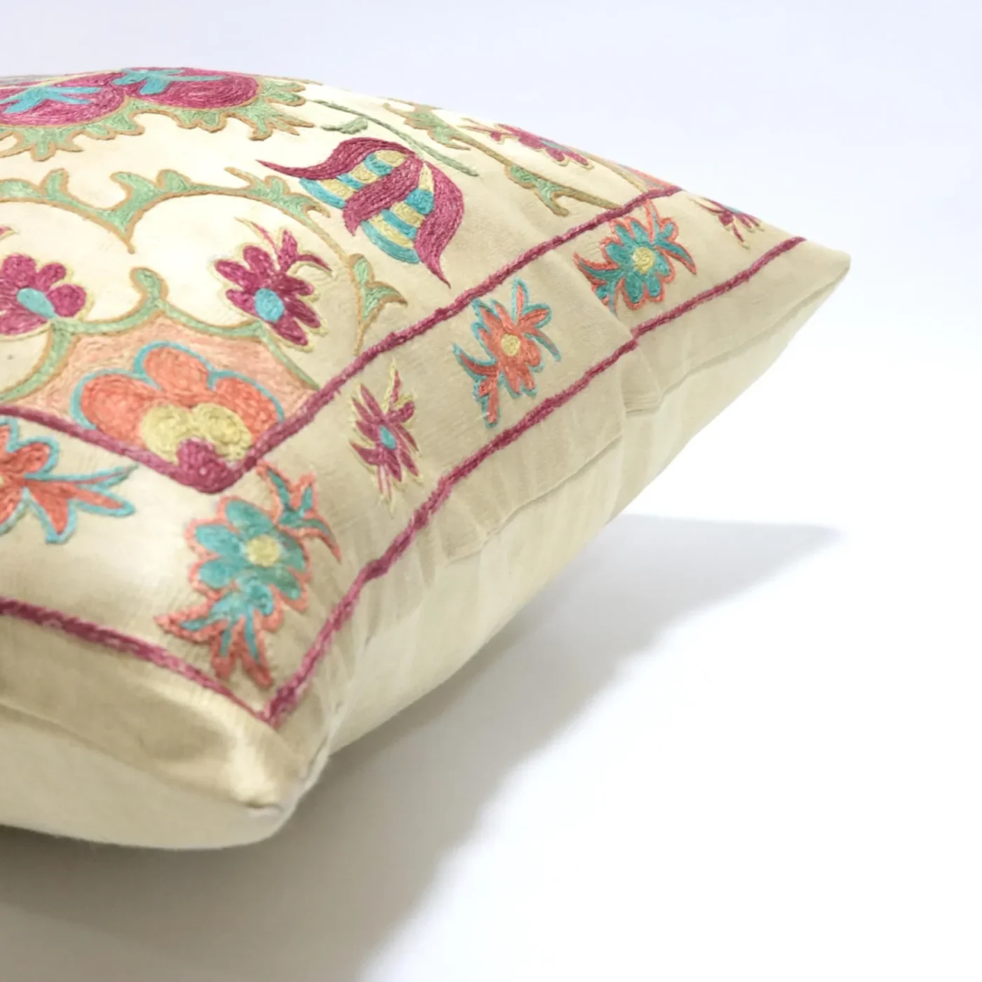 Suzani Pillow Uzbek Embroidery,Suzani 16 x 16 Throw Pillow, Suzani Cushion Cover,Suzani Pillow Cover,Hand Embroidery Suzani Pillow,Best Sale