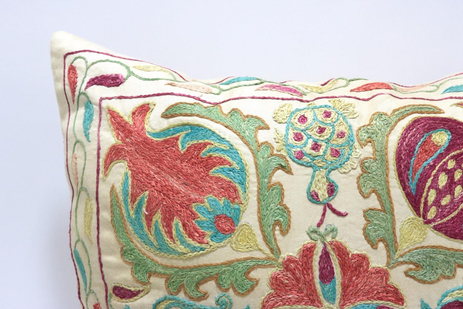 il_fullxfull.6461225499_gwpu Suzani Pillow Uzbek Embroidery,Suzani 16 x 16 Throw Pillow, Suzani Cushion Cover,Suzani Pillow Cover,Hand Embroidery Suzani Pillow,Best Sale