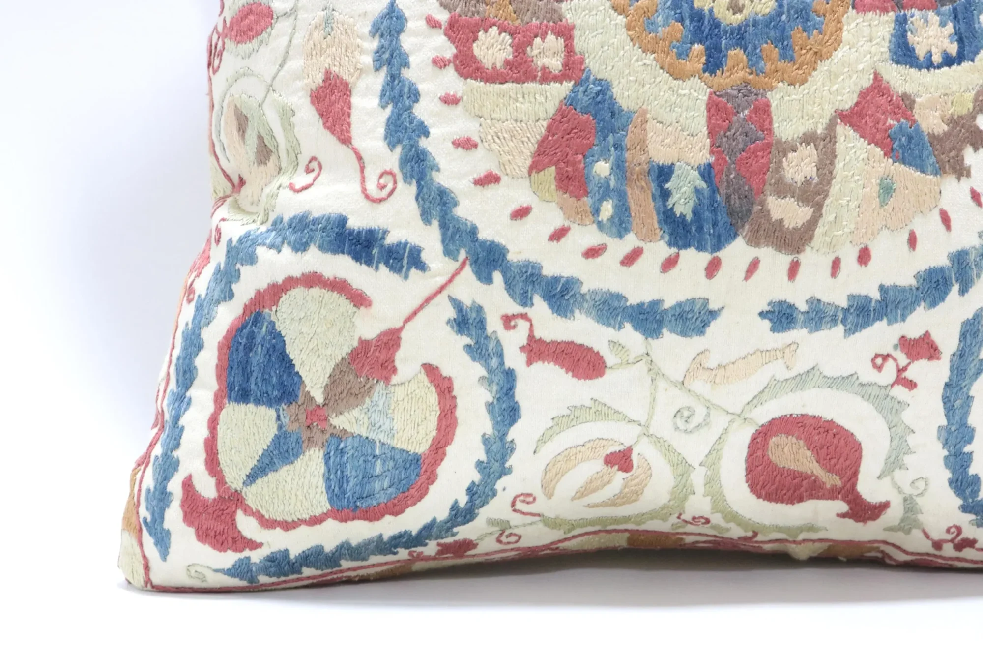 Suzani Pillow Uzbek hand embroidery Suzani Throw Pillow, Suzani Cushion Cover Suzani Pillow Cover Hand Embroidery Pillow Best Sale