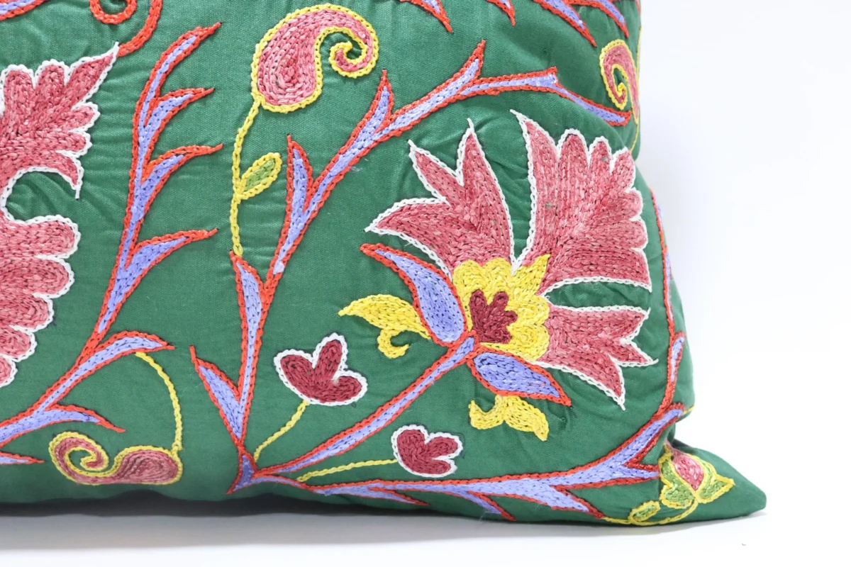 Suzani Pillow Uzbek Embroidery,Suzani Throw Pillow, Suzani Cushion Cover,Suzani Pillow Cover,Hand Embroidery Suzani Pillow,Best Sale