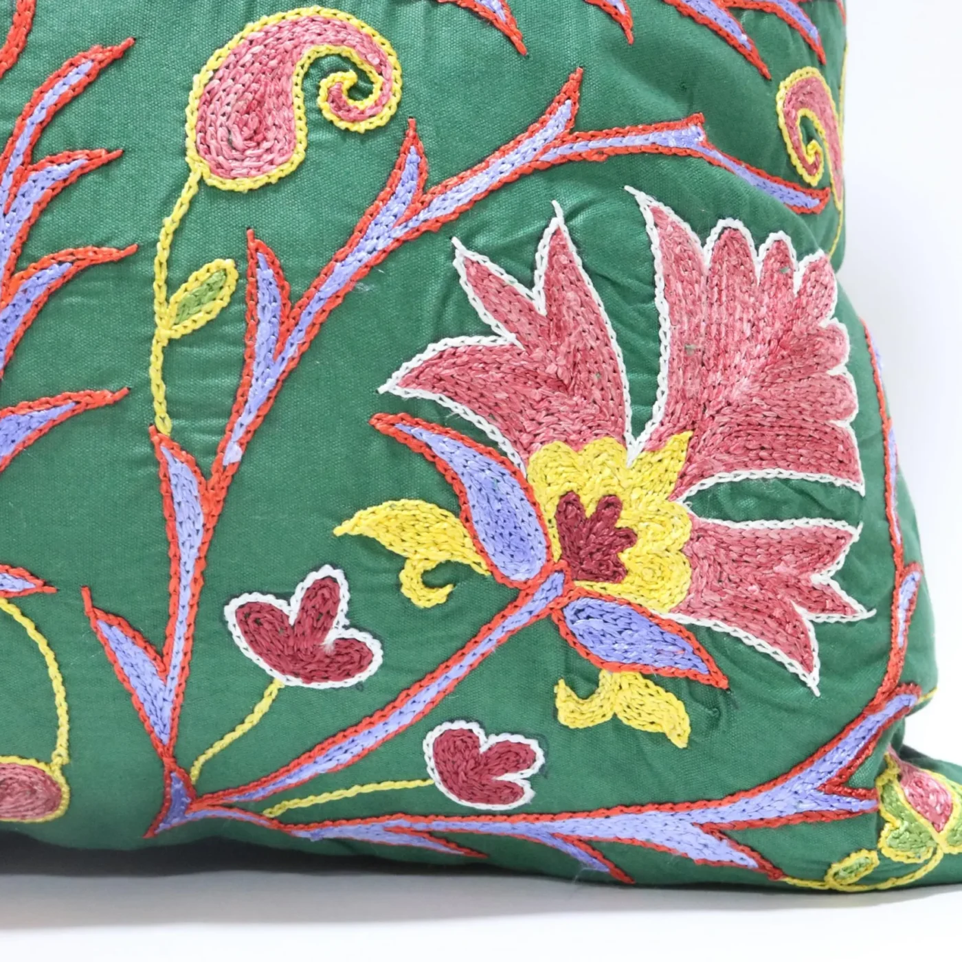 Suzani Pillow Uzbek Embroidery,Suzani Throw Pillow, Suzani Cushion Cover,Suzani Pillow Cover,Hand Embroidery Suzani Pillow,Best Sale