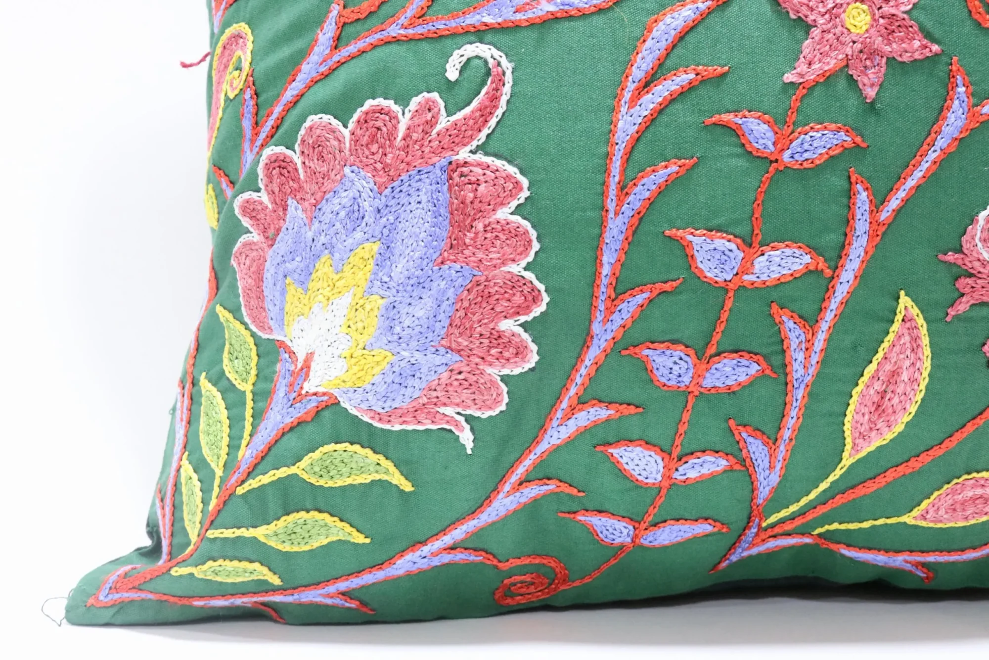 Suzani Pillow Uzbek Embroidery,Suzani Throw Pillow, Suzani Cushion Cover,Suzani Pillow Cover,Hand Embroidery Suzani Pillow,Best Sale