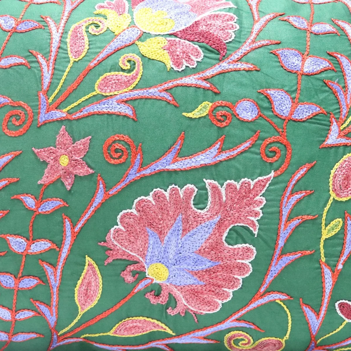 Suzani Pillow Uzbek Embroidery,Suzani Throw Pillow, Suzani Cushion Cover,Suzani Pillow Cover,Hand Embroidery Suzani Pillow,Best Sale