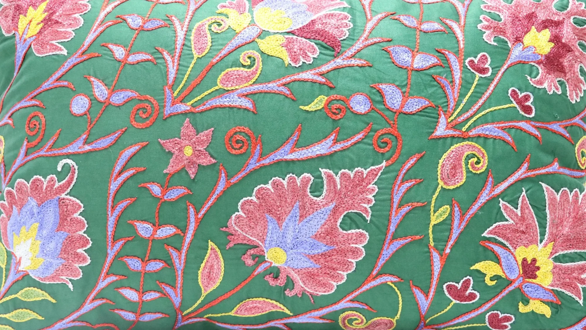 Suzani Pillow Uzbek Embroidery,Suzani Throw Pillow, Suzani Cushion Cover,Suzani Pillow Cover,Hand Embroidery Suzani Pillow,Best Sale