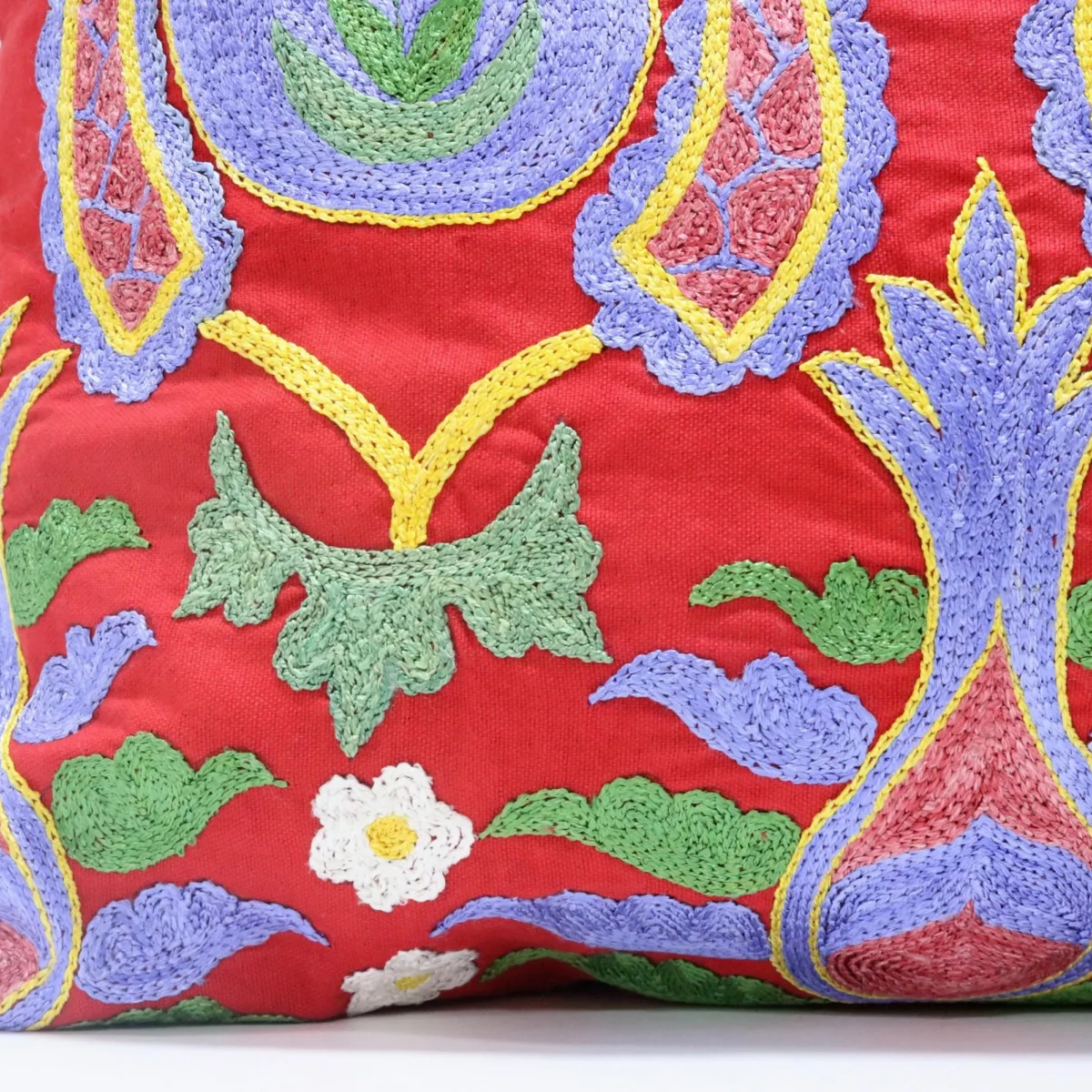 Suzani Pillow Uzbek Embroidery,Suzani Throw Pillow, Suzani Cushion Cover,Suzani Pillow Cover,Hand Embroidery Suzani Pillow,Best Sale