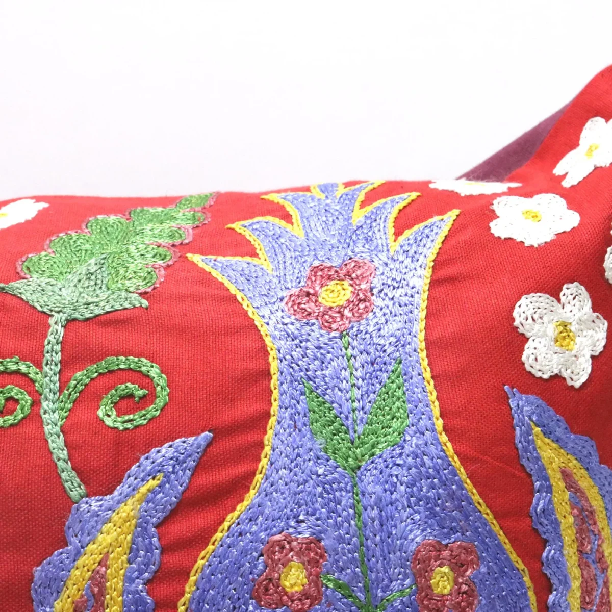 Suzani Pillow Uzbek Embroidery,Suzani Throw Pillow, Suzani Cushion Cover,Suzani Pillow Cover,Hand Embroidery Suzani Pillow,Best Sale