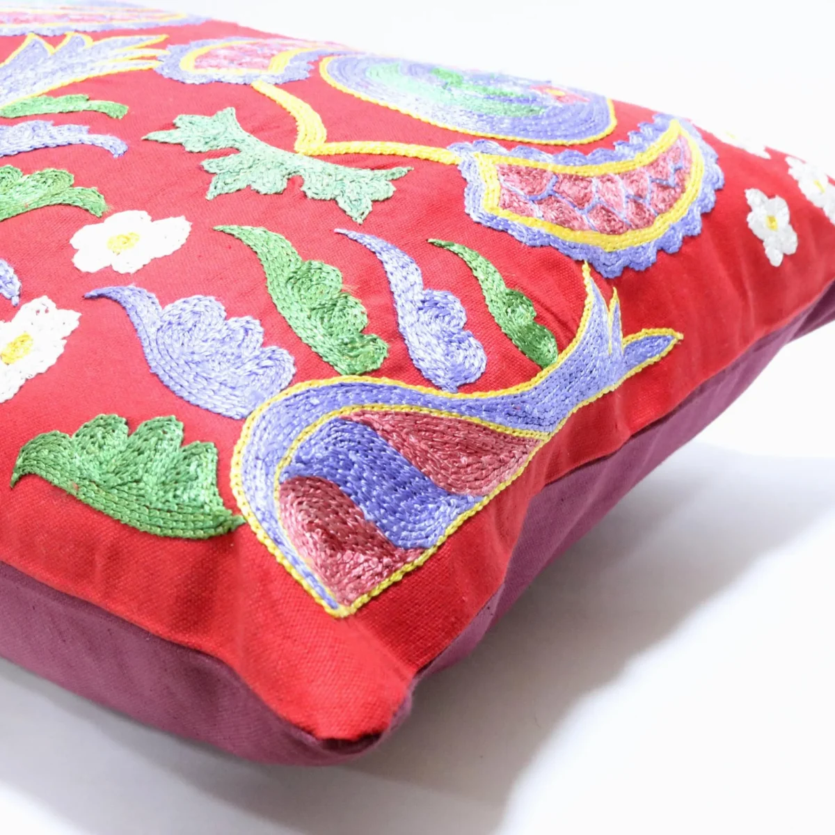 Suzani Pillow Uzbek Embroidery,Suzani Throw Pillow, Suzani Cushion Cover,Suzani Pillow Cover,Hand Embroidery Suzani Pillow,Best Sale
