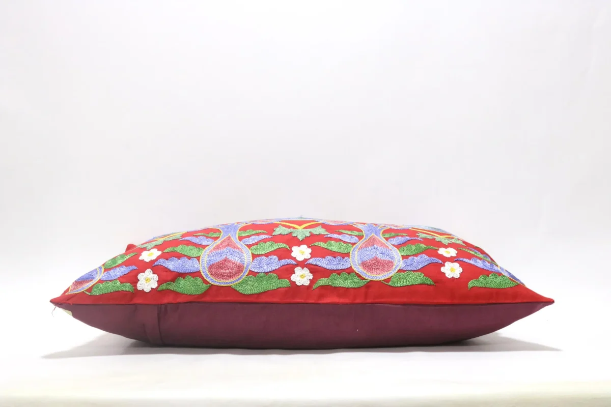 Suzani Pillow Uzbek Embroidery,Suzani Throw Pillow, Suzani Cushion Cover,Suzani Pillow Cover,Hand Embroidery Suzani Pillow,Best Sale