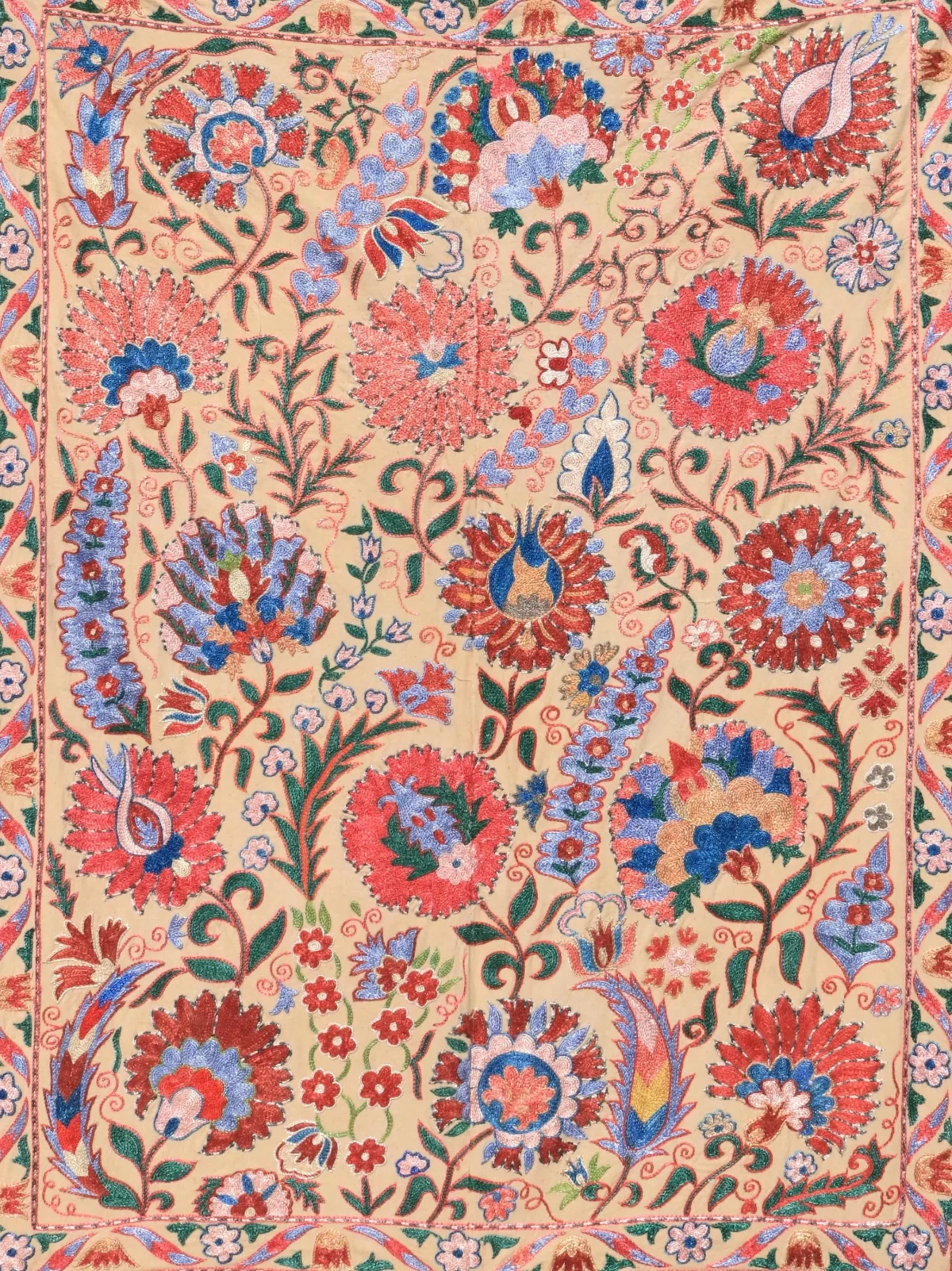Uzbek handmade embroidery suzani. Bedspread, Bedcover, Wall hanging, Tapestry, Wall decor, Throw, tablecloth.