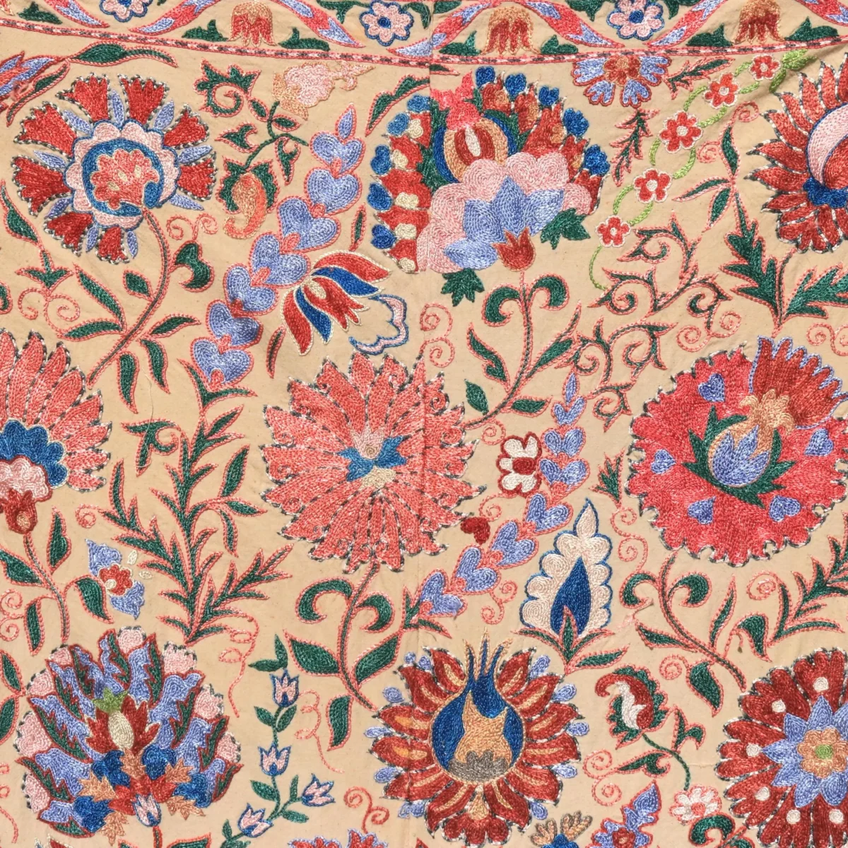 Uzbek handmade embroidery suzani. Bedspread, Bedcover, Wall hanging, Tapestry, Wall decor, Throw, tablecloth.
