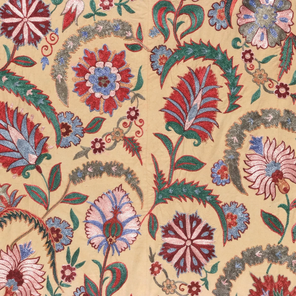 Uzbek handmade embroidery suzani. Bedspread, Bedcover, Wall hanging, Tapestry, Wall decor, Throw, tablecloth.