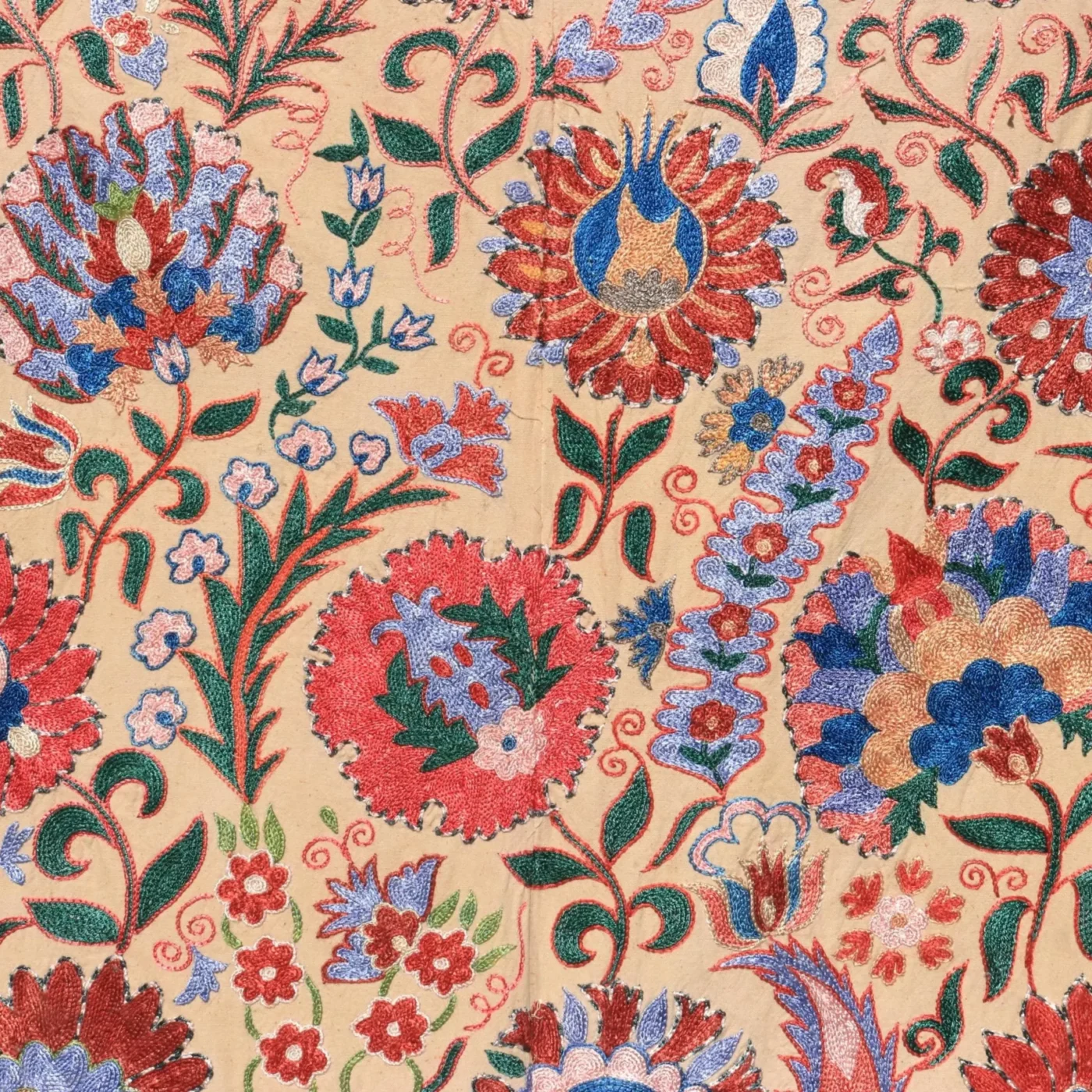 Uzbek handmade embroidery suzani. Bedspread, Bedcover, Wall hanging, Tapestry, Wall decor, Throw, tablecloth.